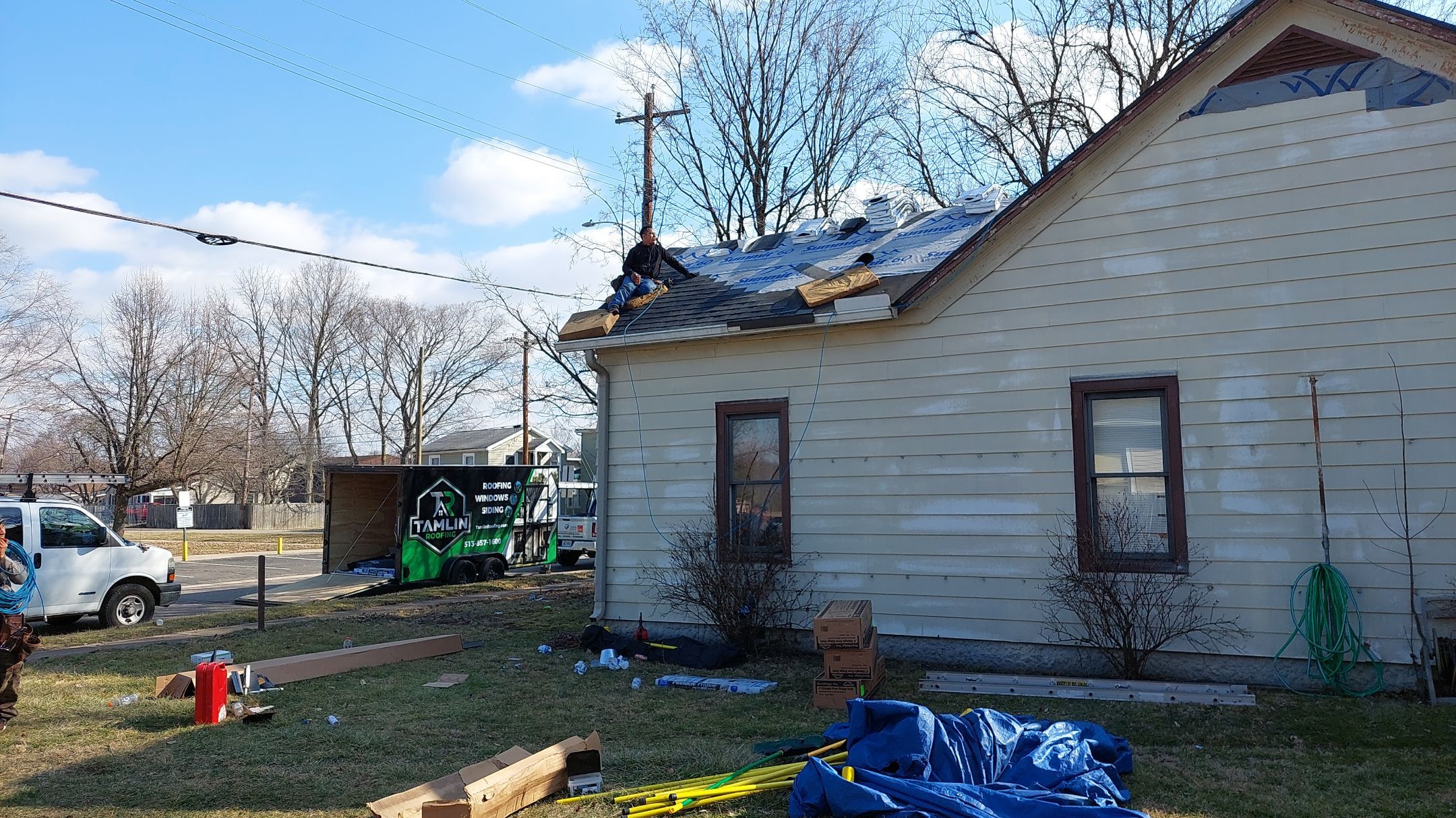 3 Layers and full Re-Deck!!!! by Tamlin Roofing