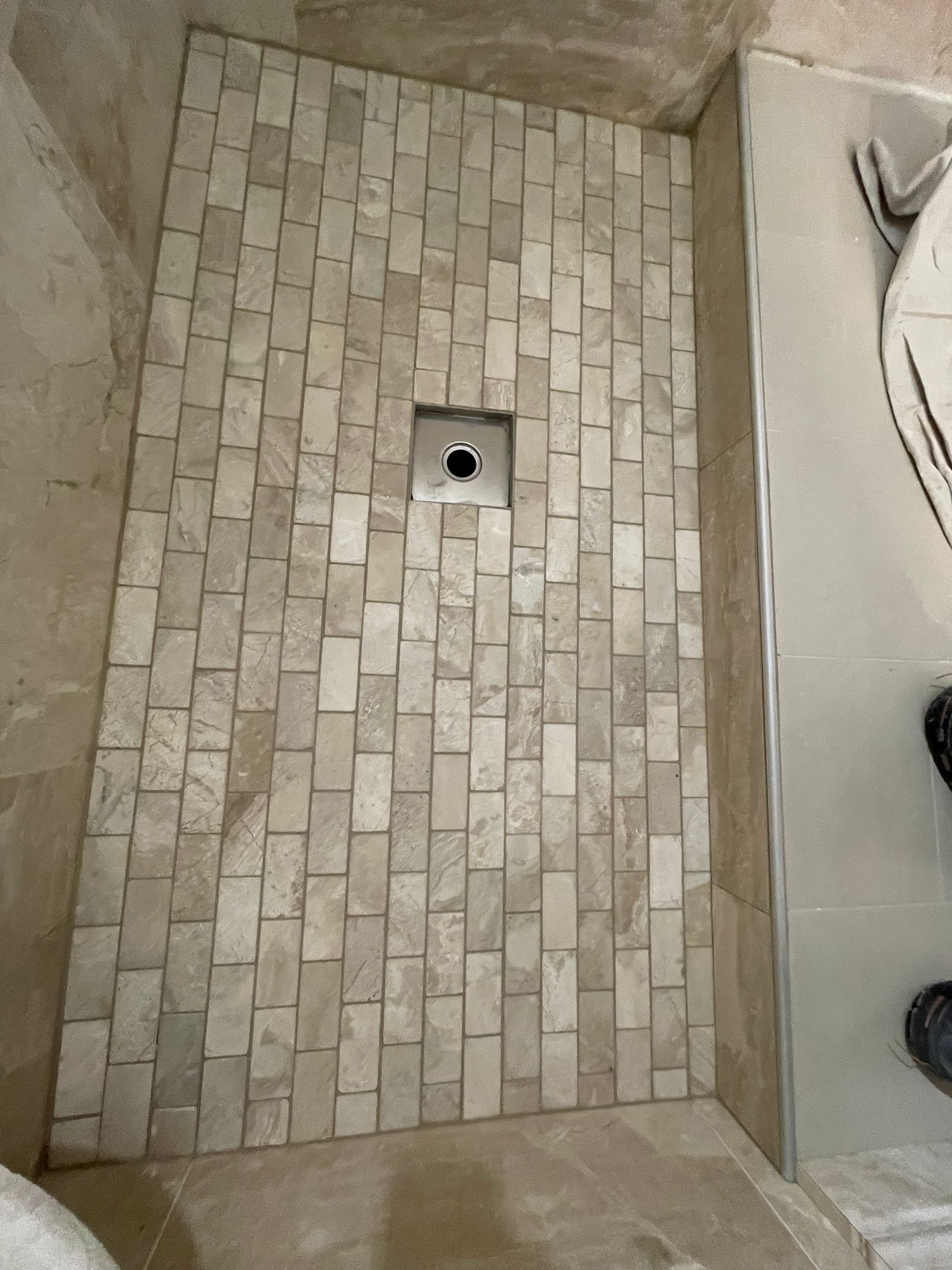 Bathroom Remodel using Tile by Home Concepts Construction