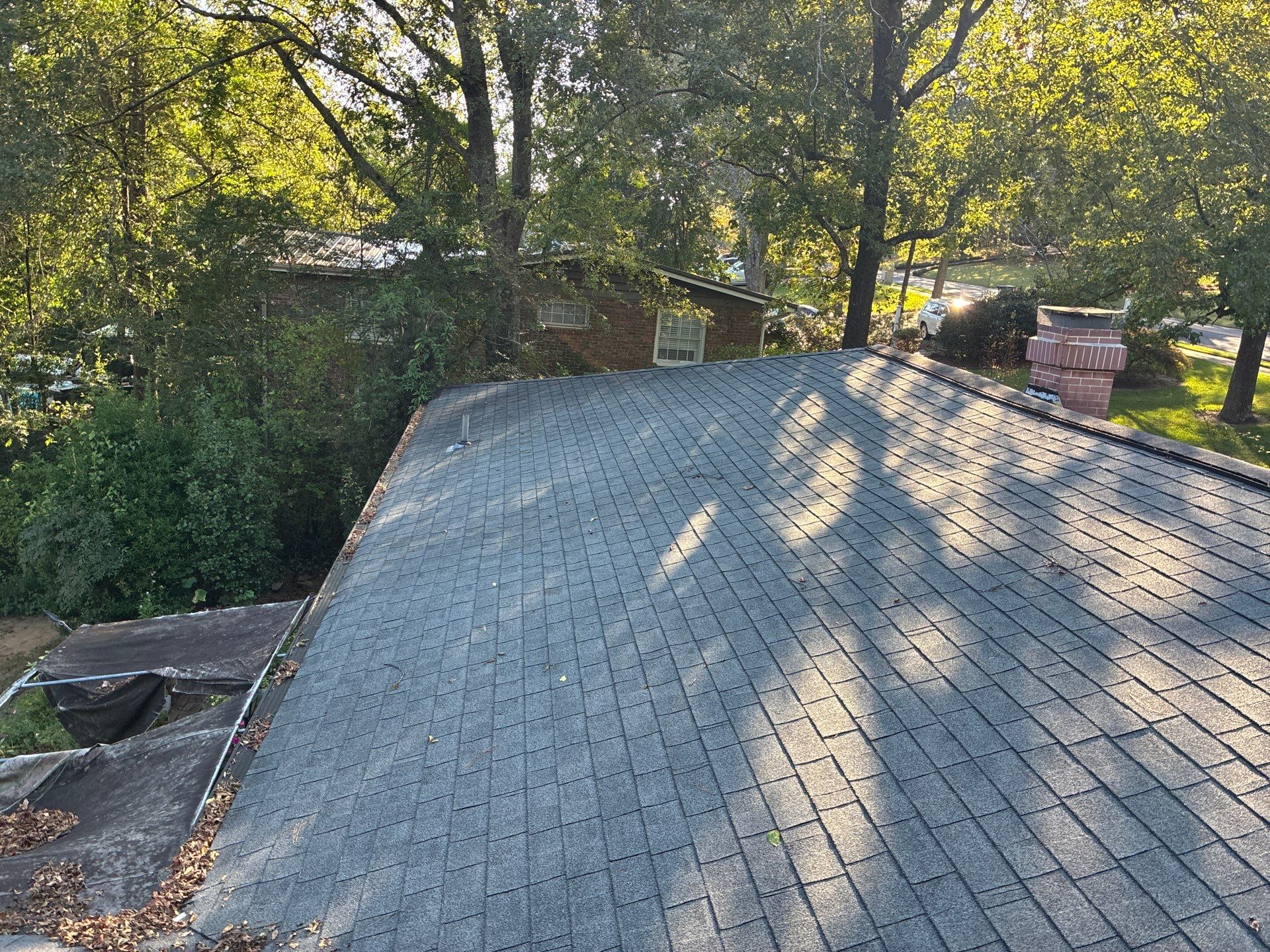 Roof Replacement in Vestavia Hills (Charcoal Shingles) by The Roofing Dudes