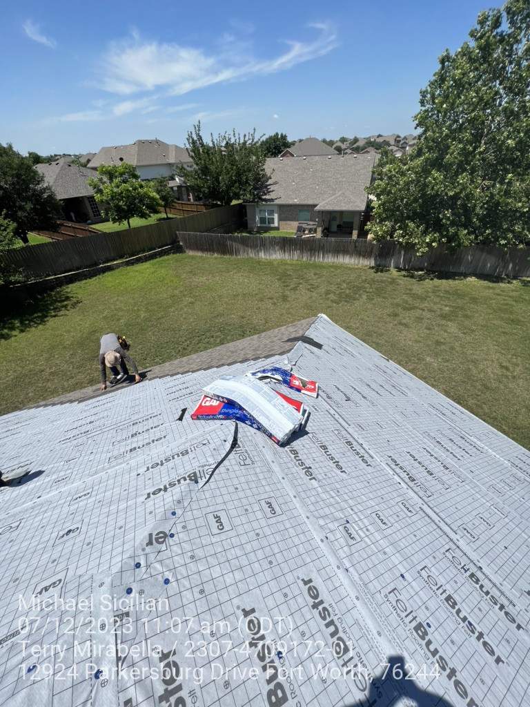 Project in Fort Worth by Zeus Exteriors