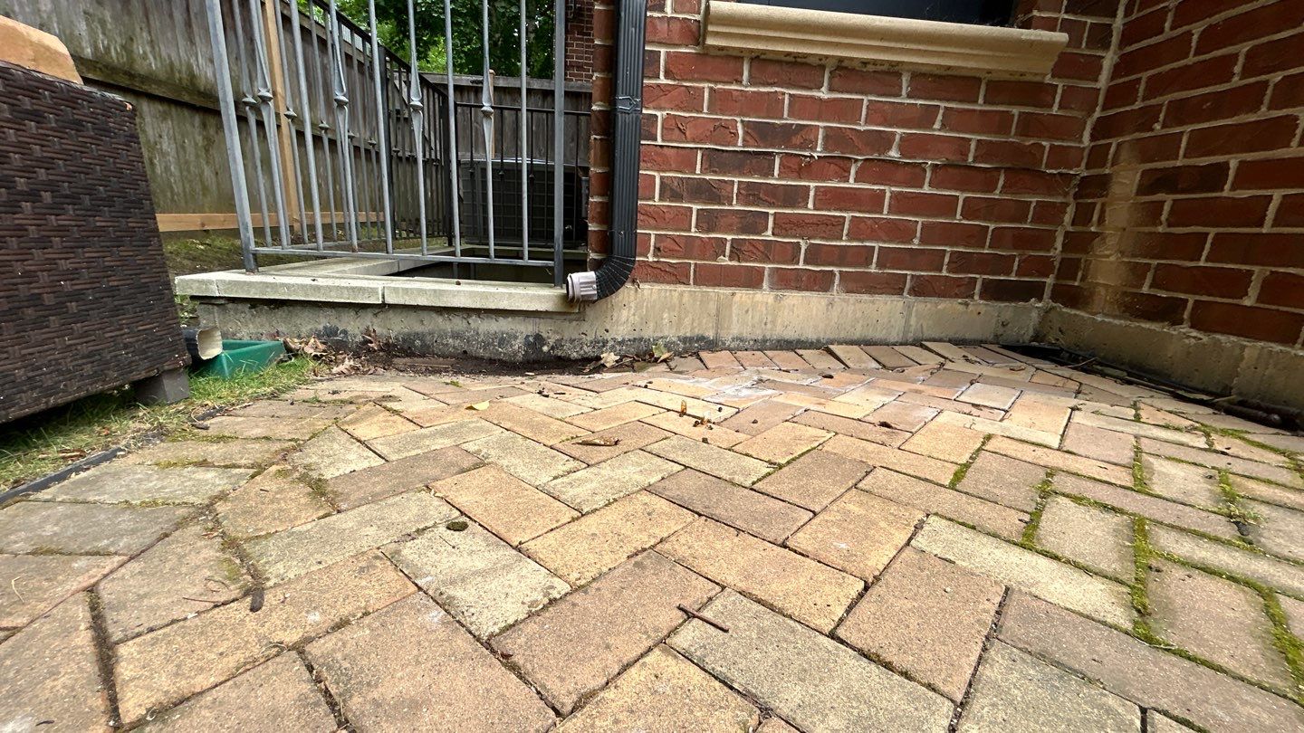brick paver repair  using Structure bond Techniseal by Northern Power Washing LLC.