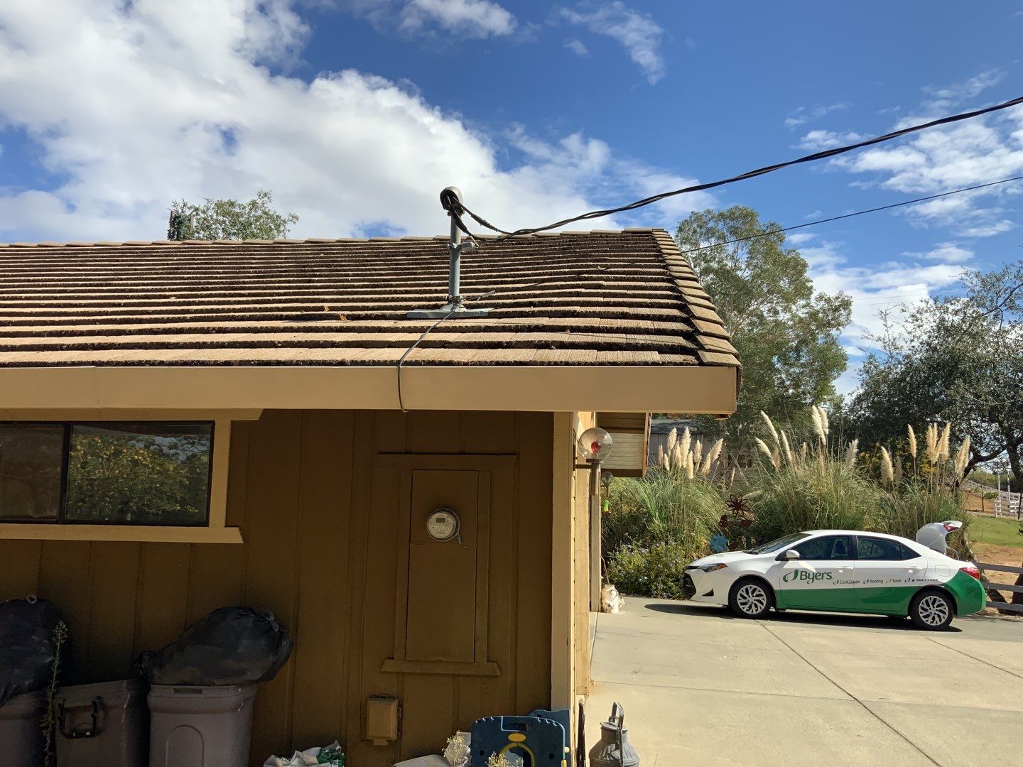 Gutter Installation using Englert LeafGuard Gutters by Byers Enterprises 