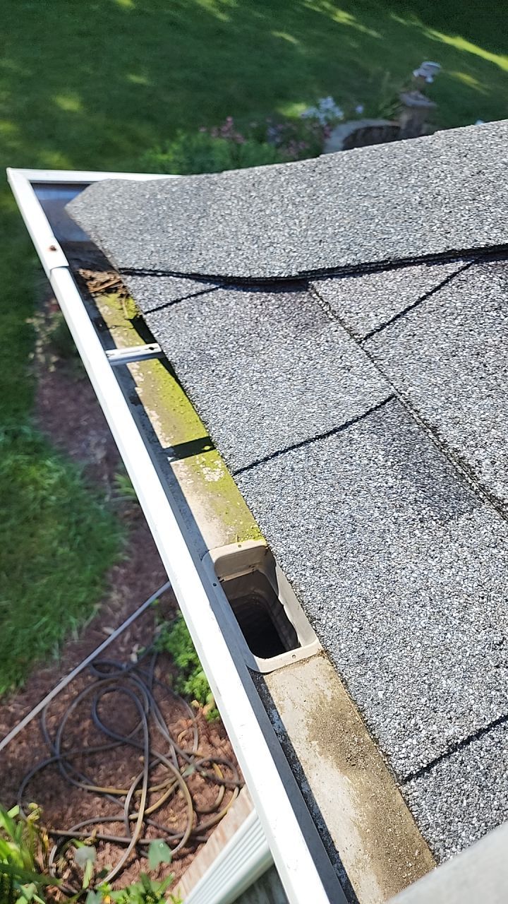 Gutter guard instalation  by Power Wash Masters LLC