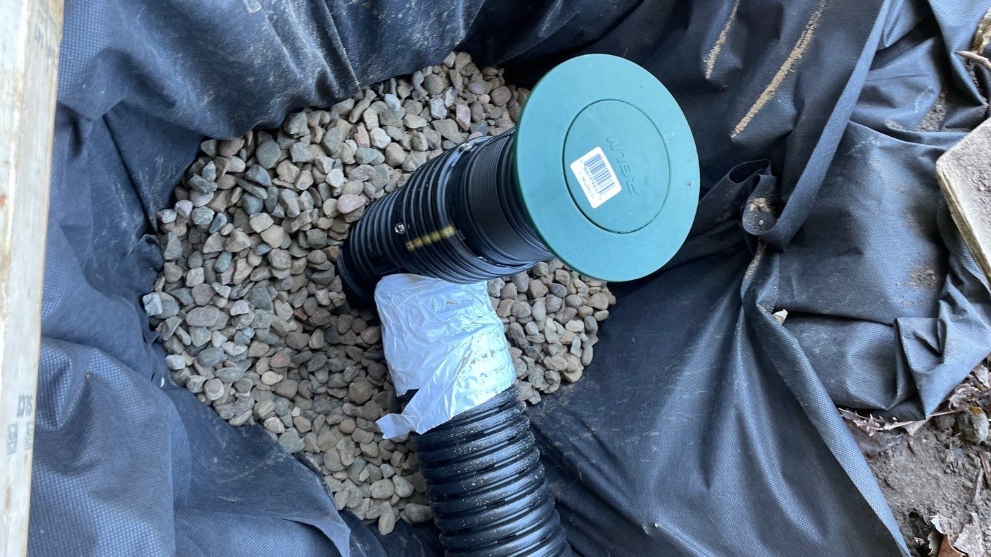 A French Drain for Jeniffer by Waterproofing Northeast