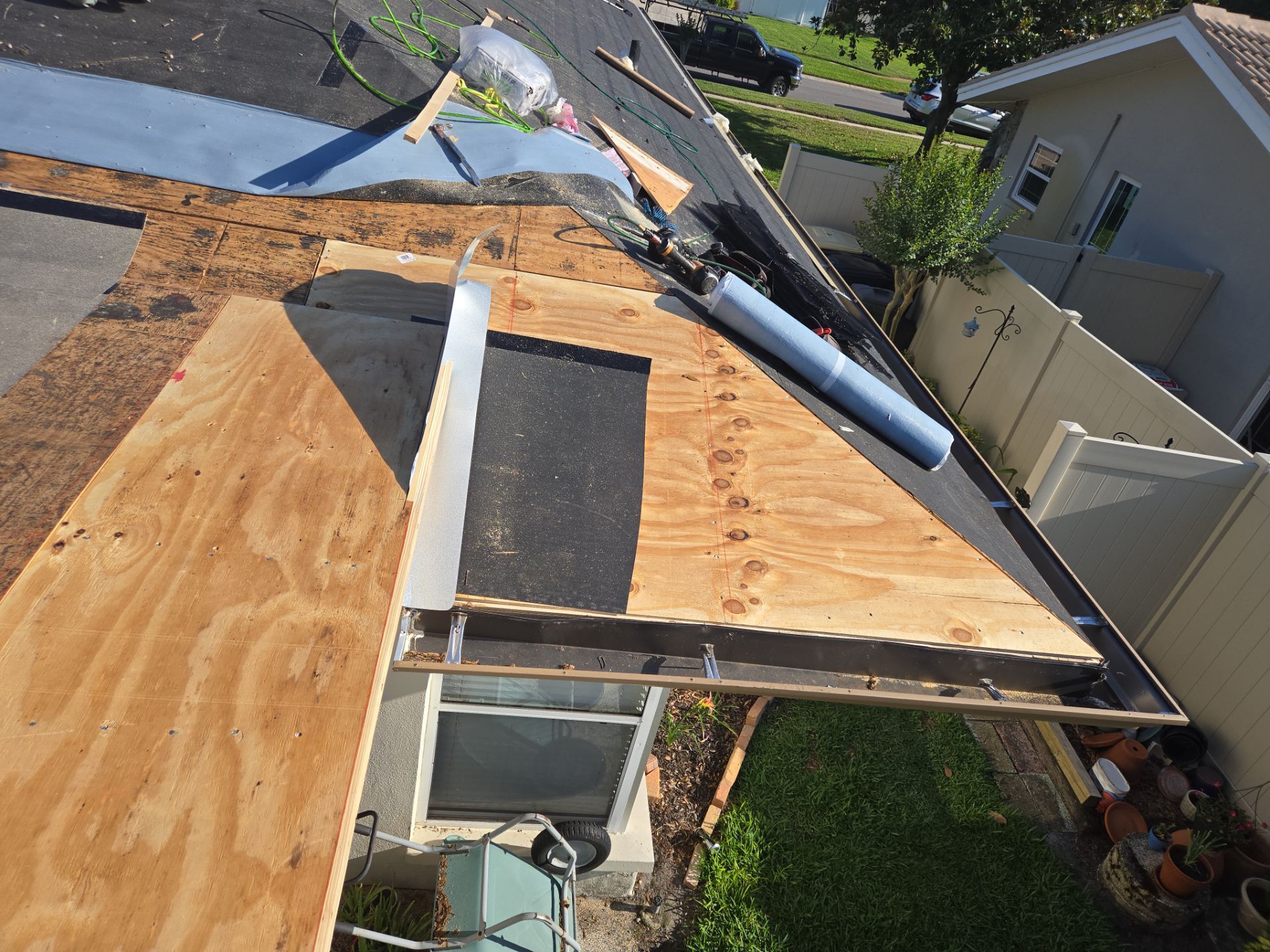Project in Clearwater 33761 by Mitchell Roofing Company LLC 