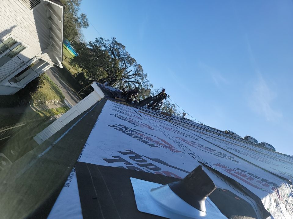 Residential Roofing Installation using Roof Replacement by American Roofing & Construction LLC