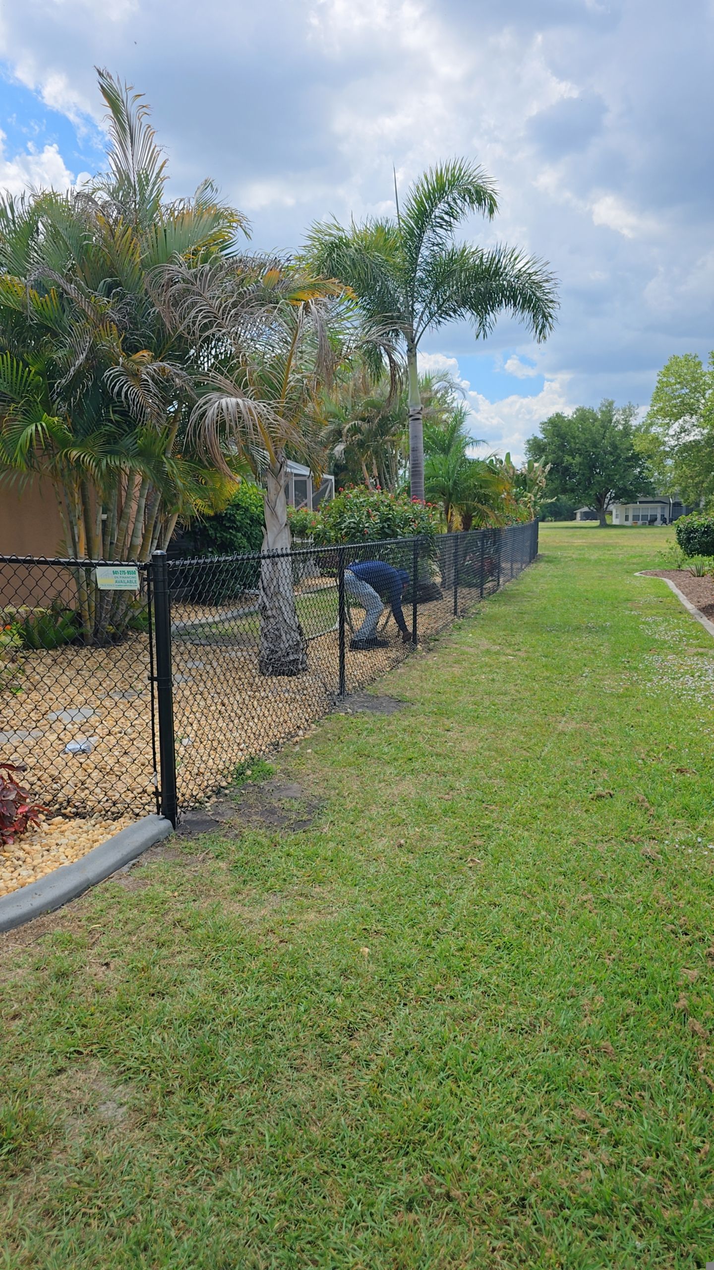 Chain Link Fence in Punta Gorda by True Fence LLC
