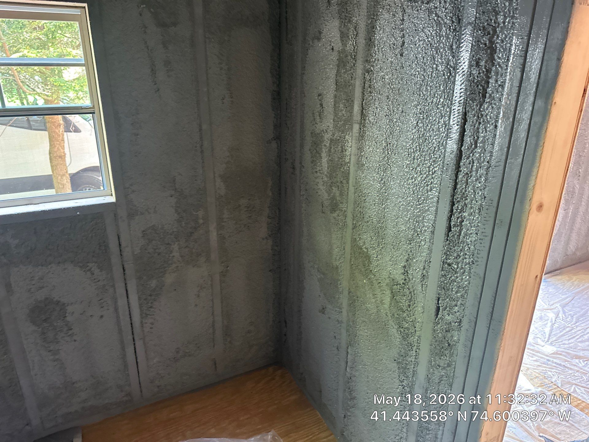 Shed Insulation using Closed Cell Spray Foam by NYS Foam & Energy