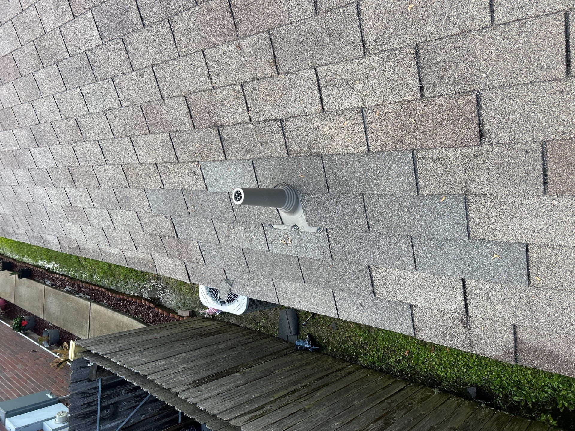 Hail Damage using Owen's Corning Duration (Lifetime) Shingles by Roof Repair Company