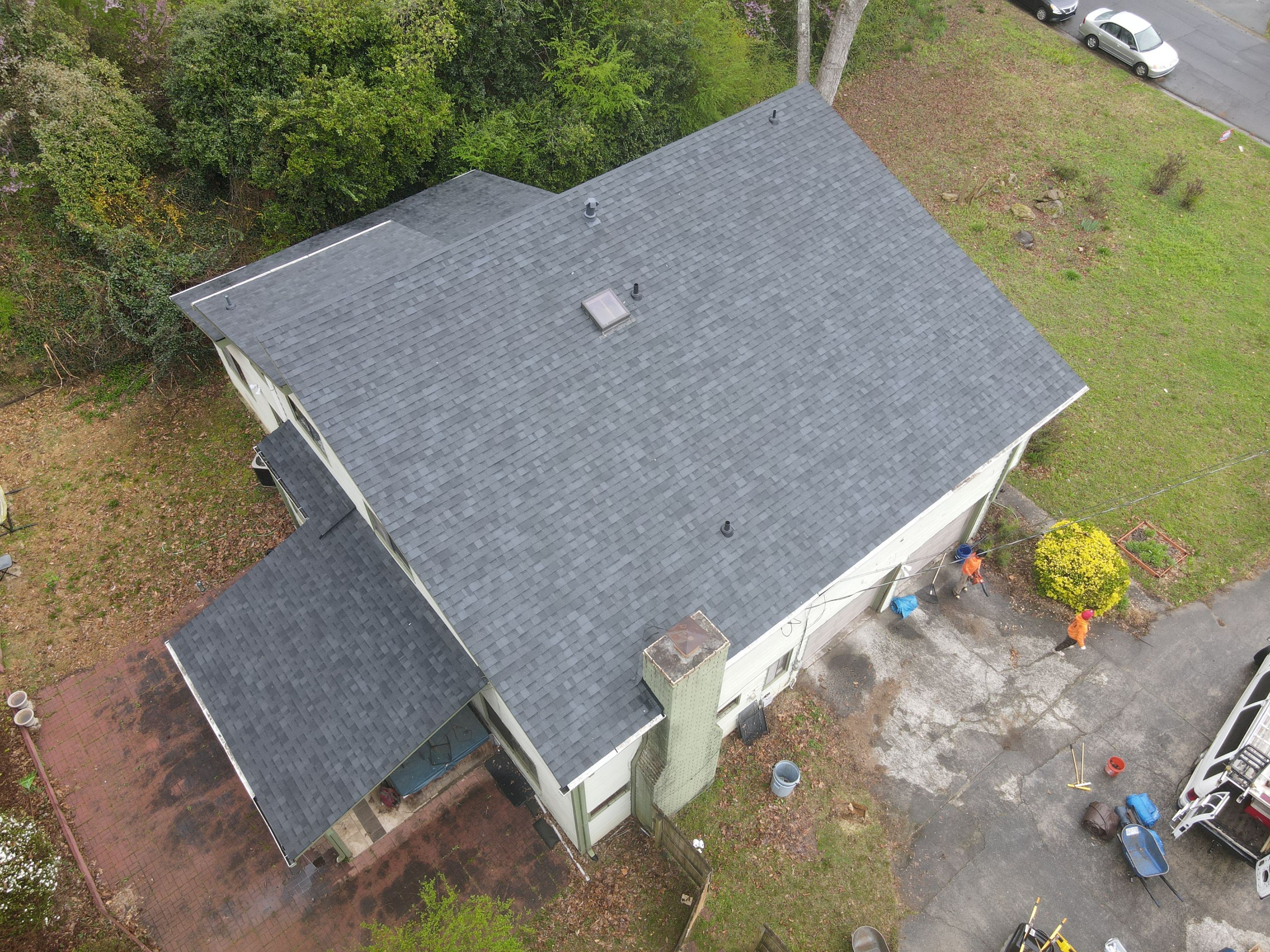 Oakridge TruDef Twilight Black Residential Roofing Installation by Inspector Roofing and Restoration
