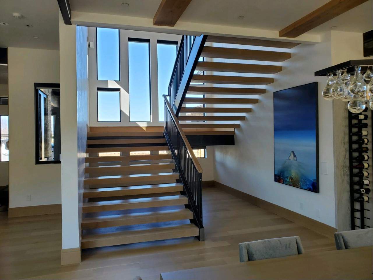 Custom Stairs  by Knox Custom Fabrication