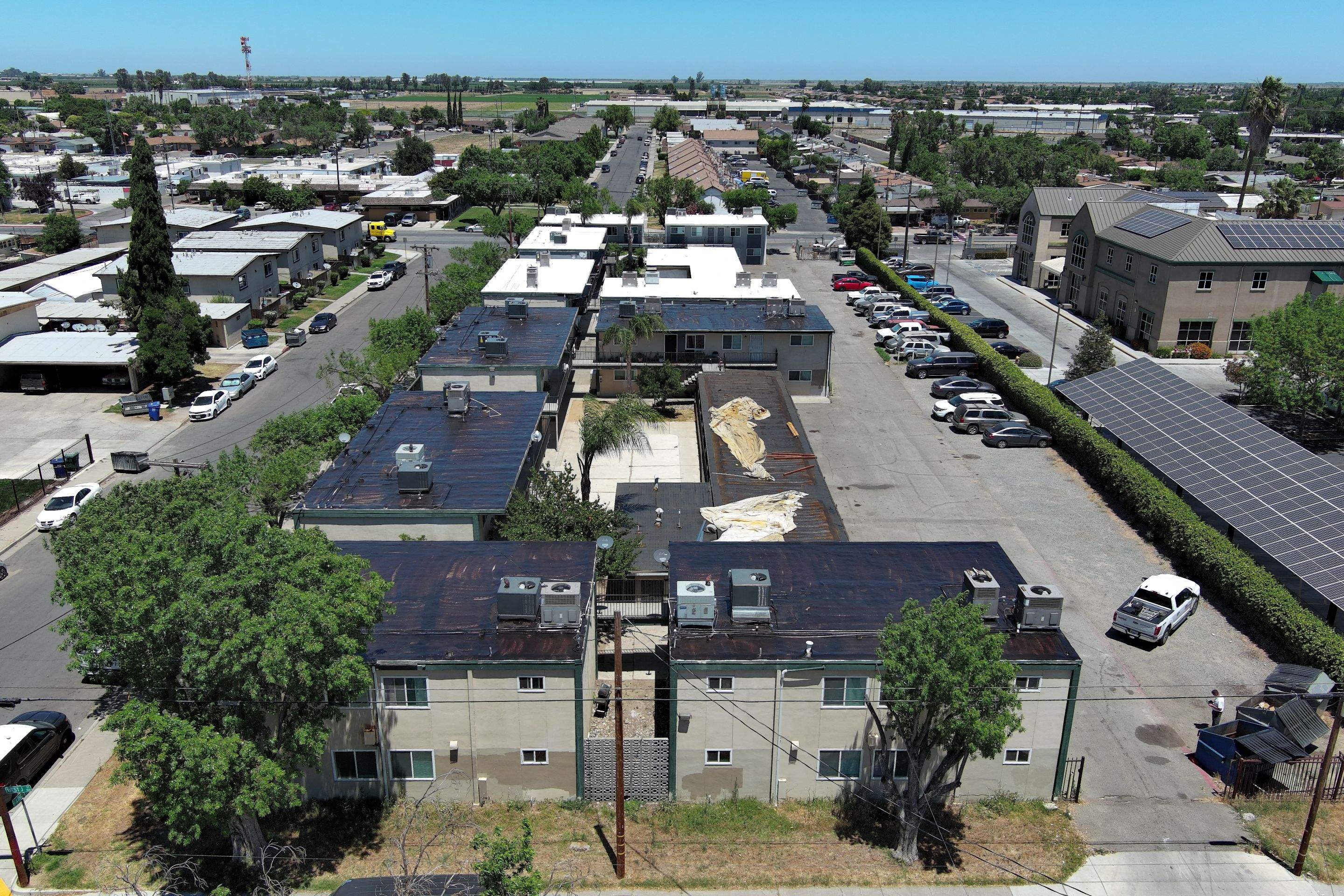 Foam Refurbish using General Coatings acrylic coatings and spray foam by Straight Edge Roofing Inc