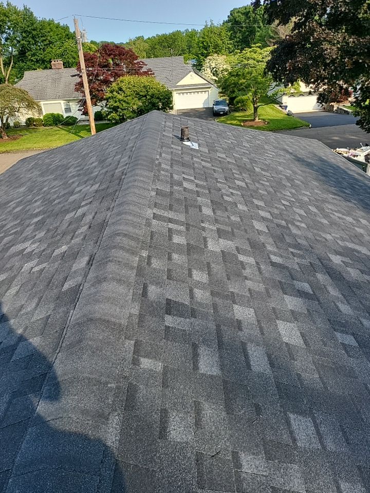 Residential Roofing Installation using Owens Corning Duration Onyx Black by A Plus Exterior