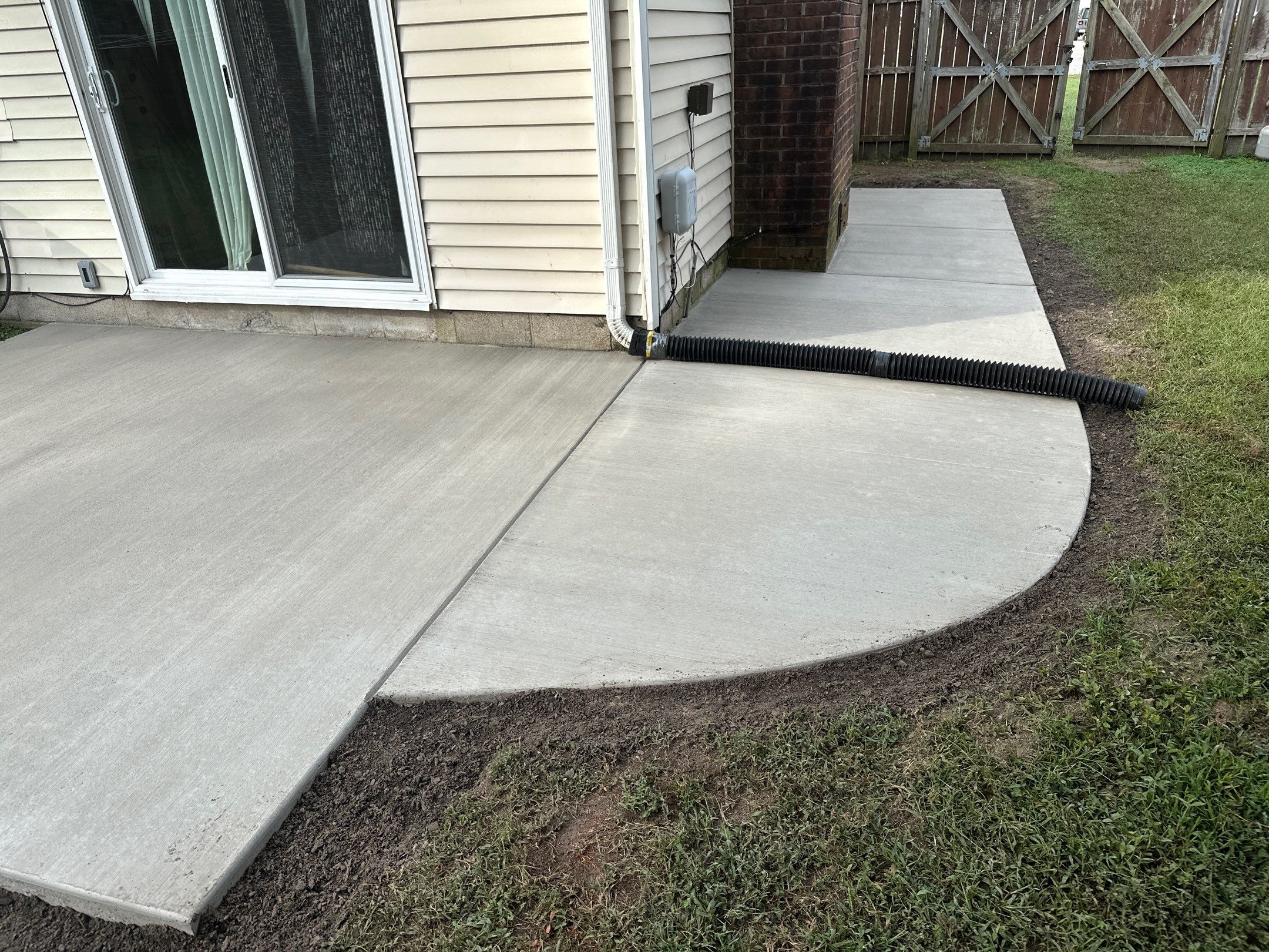 Project in Virginia Beach by Sam The Concrete Man Virginia Beach