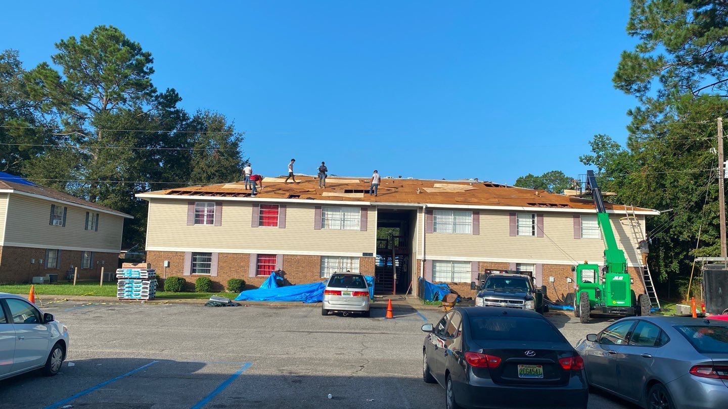 Commercial Roofing Installation using Roof Replacement by American Roofing & Construction LLC