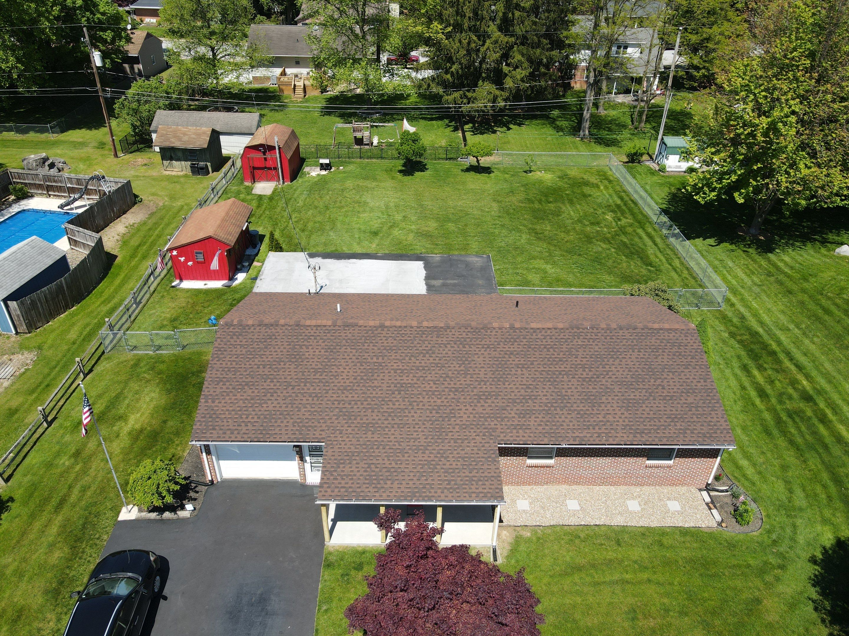 Gaf Hickory / Addition by Teflon Roofing