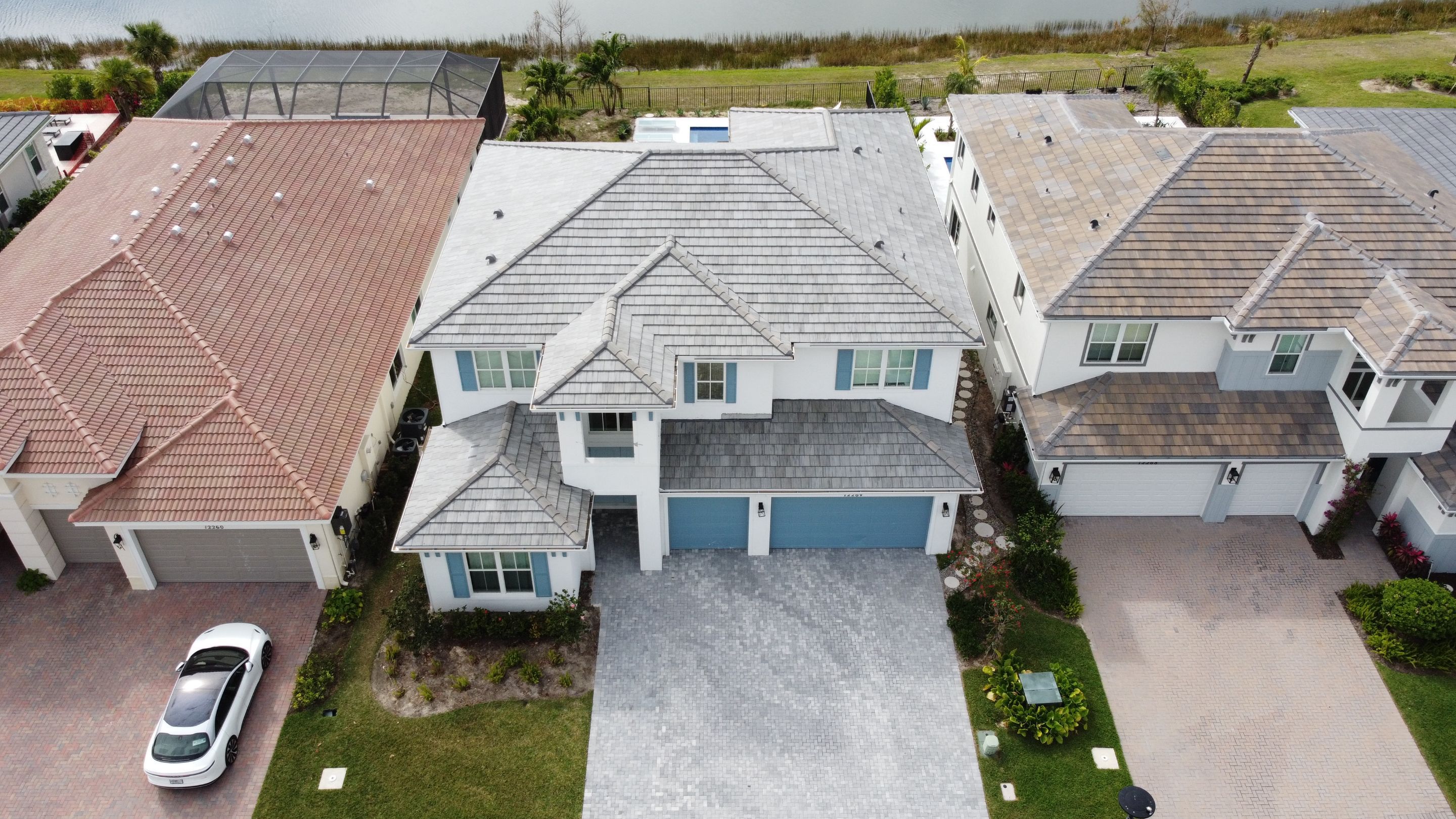 Residential Roofing Installation using Eagle Roofing Tile by BLUES BROTHERS ROOFING