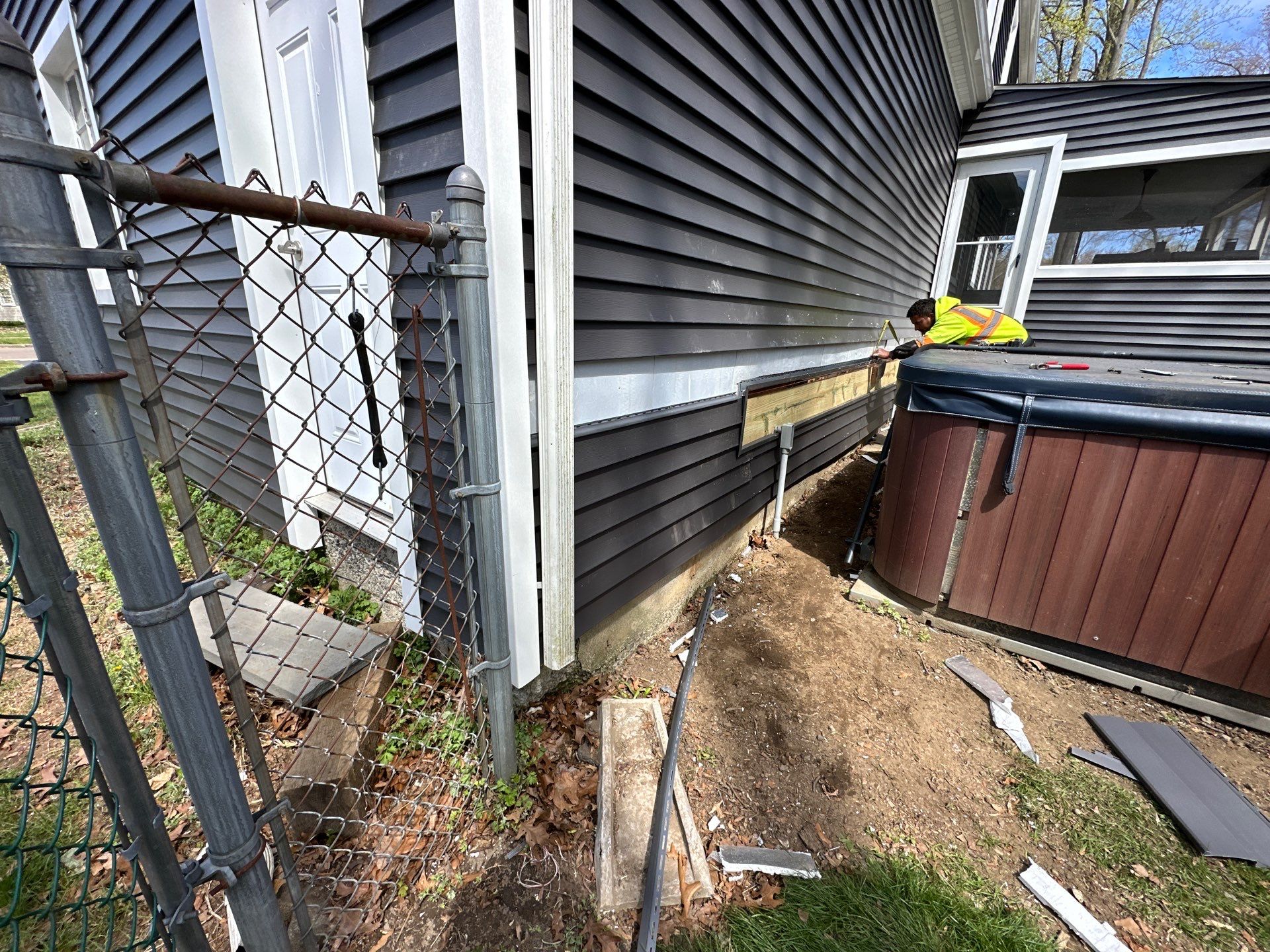 Siding Installation using Royal Building Products Carbon by A Plus Exterior