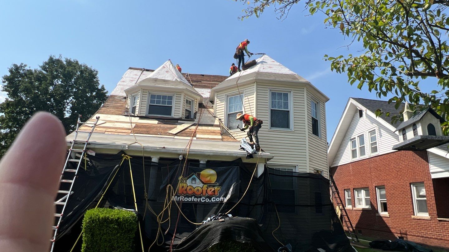 Residential Roofing Installation using Performance Shingles by Mr. Roofer
