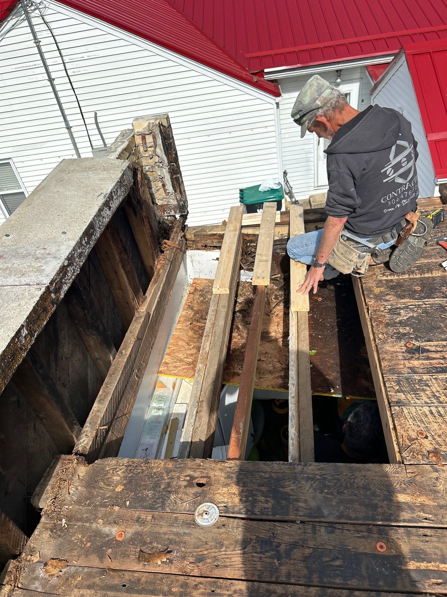 Project in Bridgeport by Duarte’s Roofing 