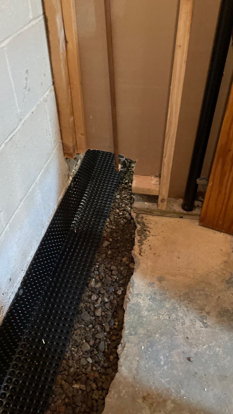 Drain Tile in Columbia Heights by Waterproofing Northeast