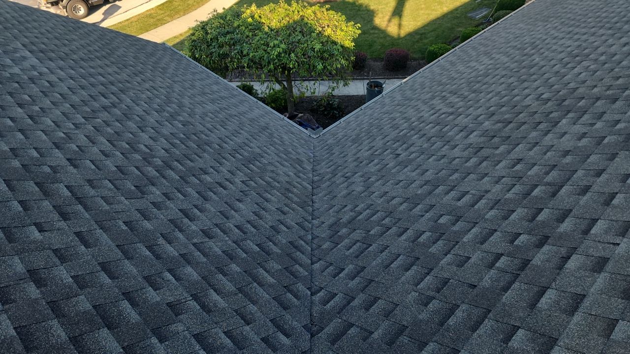 Residential Roofing Installation using GAF Timberline HDZ Weathered Wood by Nitro Roofing and Construction
