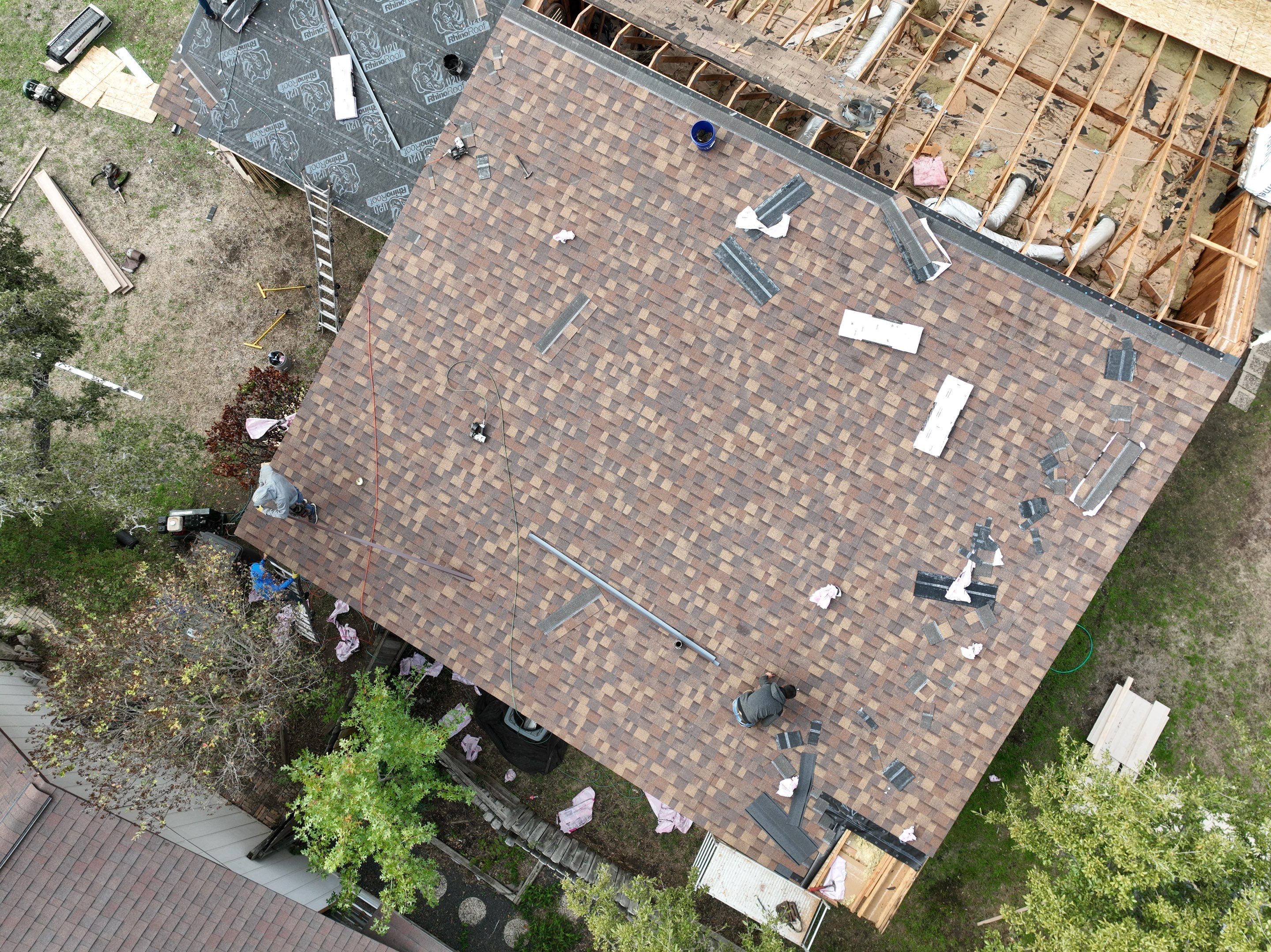 Residential Roof Replacement using Owens Corning Duration Designer 30 Year Laminate Shingle  by Premier Roofing and Contracting