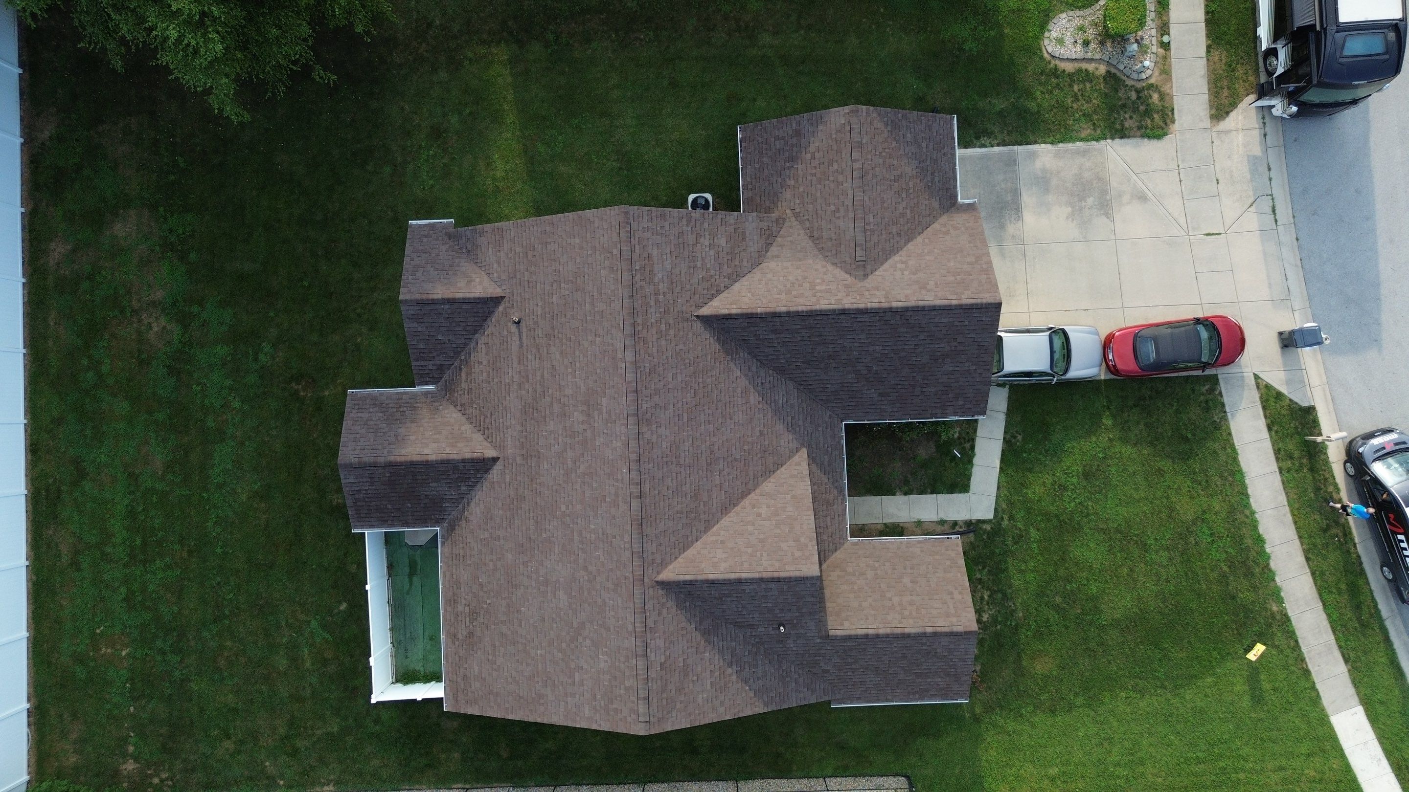 Project in Greenwood by Moss Roofing