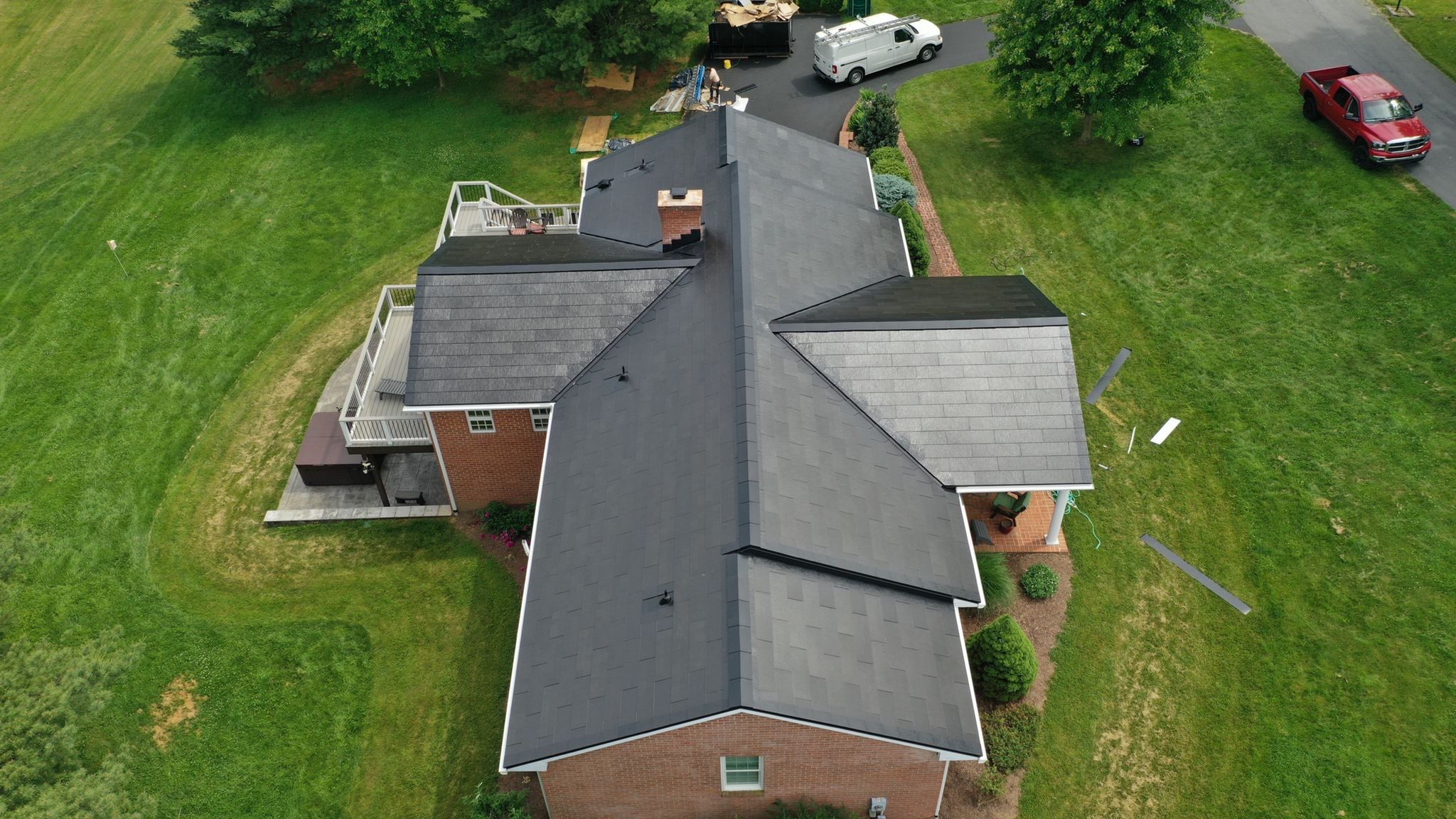 Tesla Solar Roof Installation by American Home Contractors