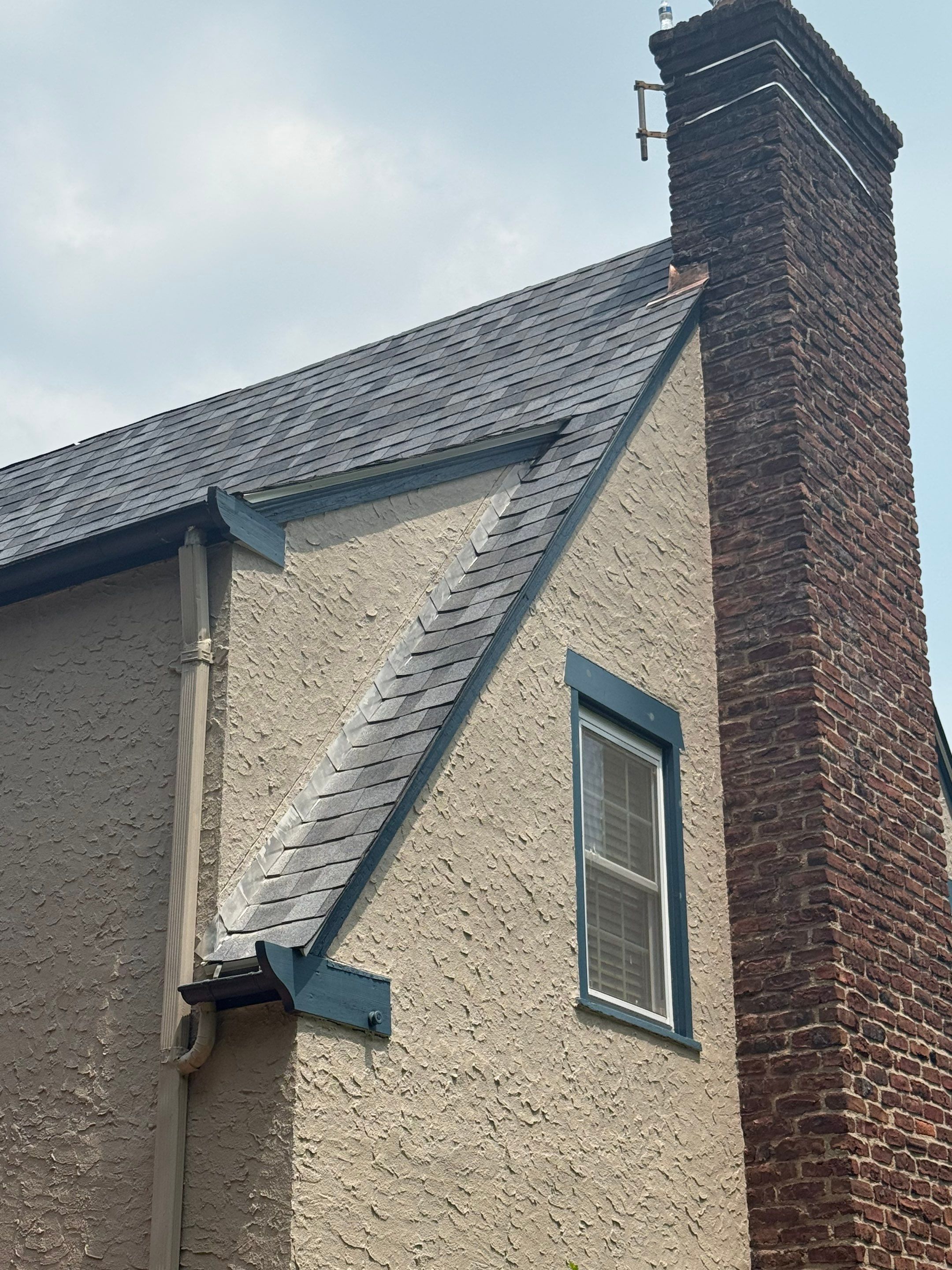 Project in Hastings-on-Hudson by The Energy Efficient Roofer & George's Seamless Gutters