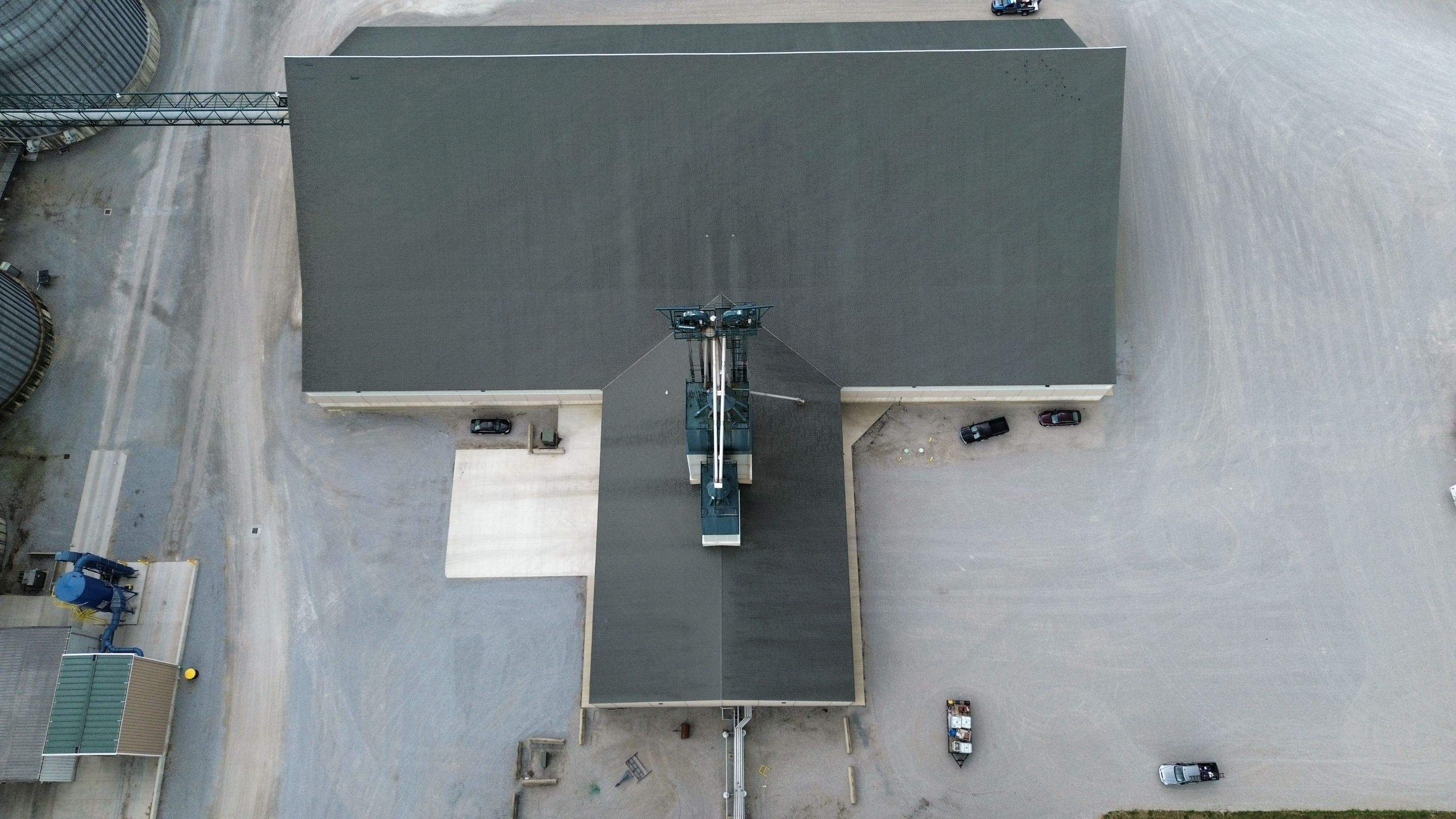 Commercial Roofing Installation using Timberline HDZ Shingles - Hunter Green by RoofX 