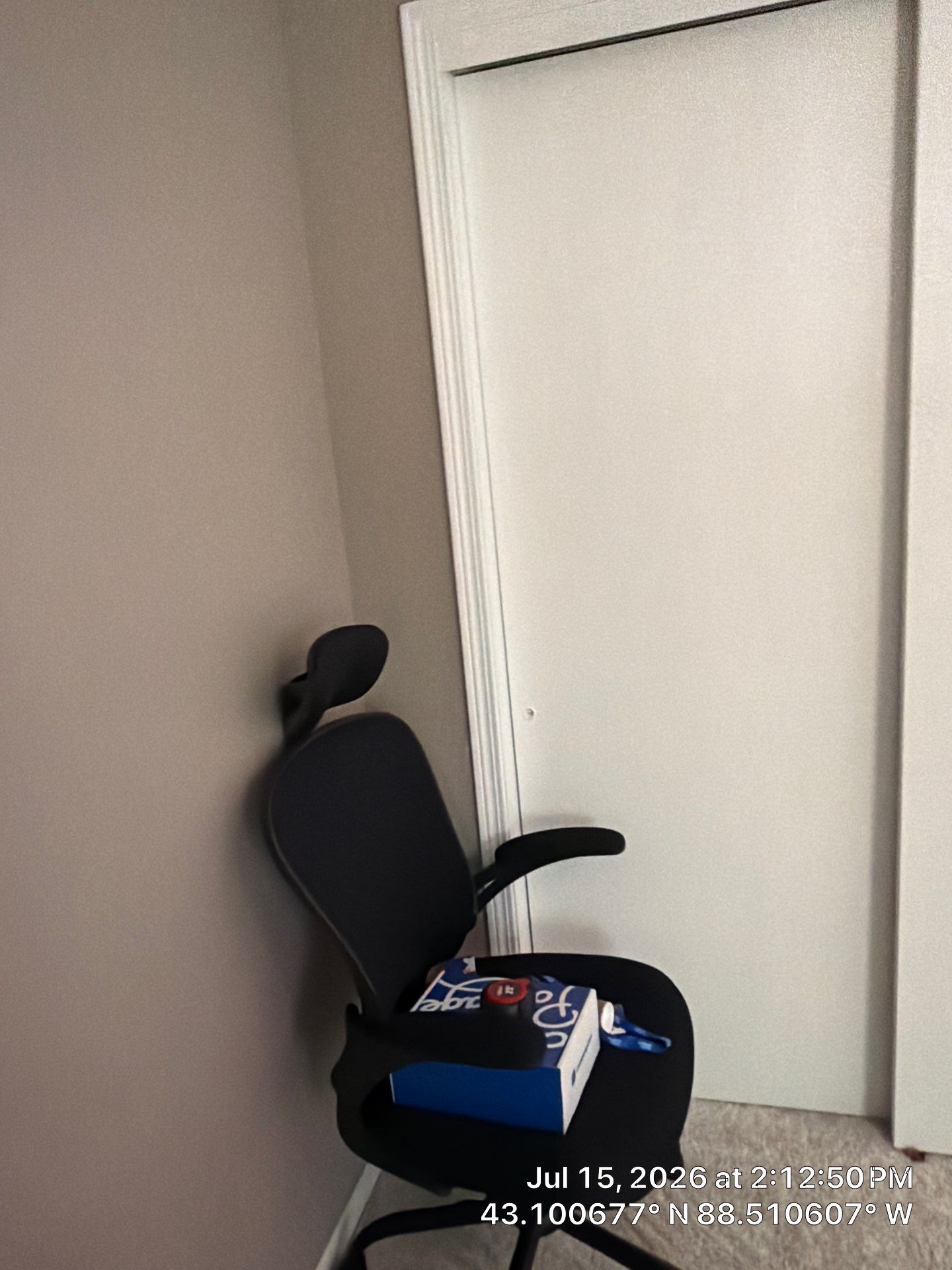 New Sliding Closet Door Installation for Oconomowoc Bedroom by CompanyCam Sales Demo