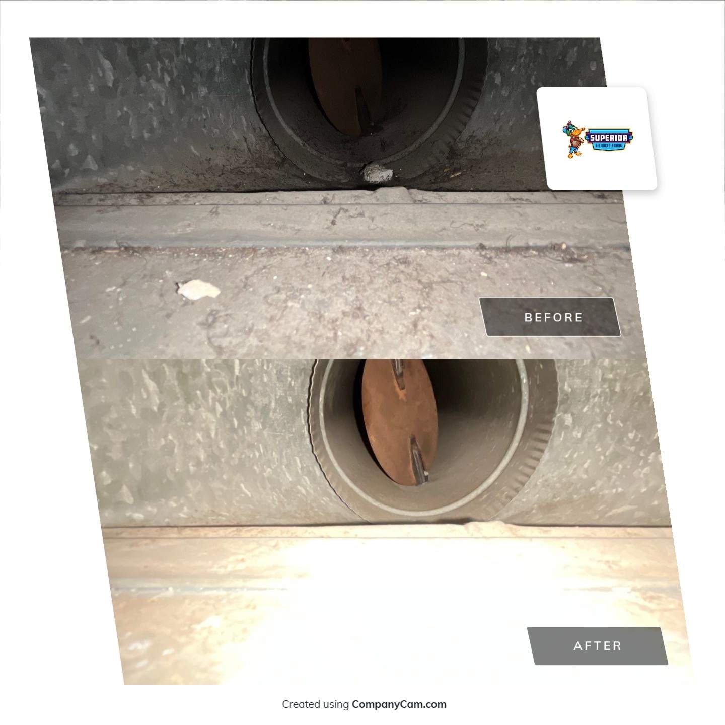 Air Duct Cleaning With a Vacuum Truck in Boardman, OH by Superior Air Duct Cleaning