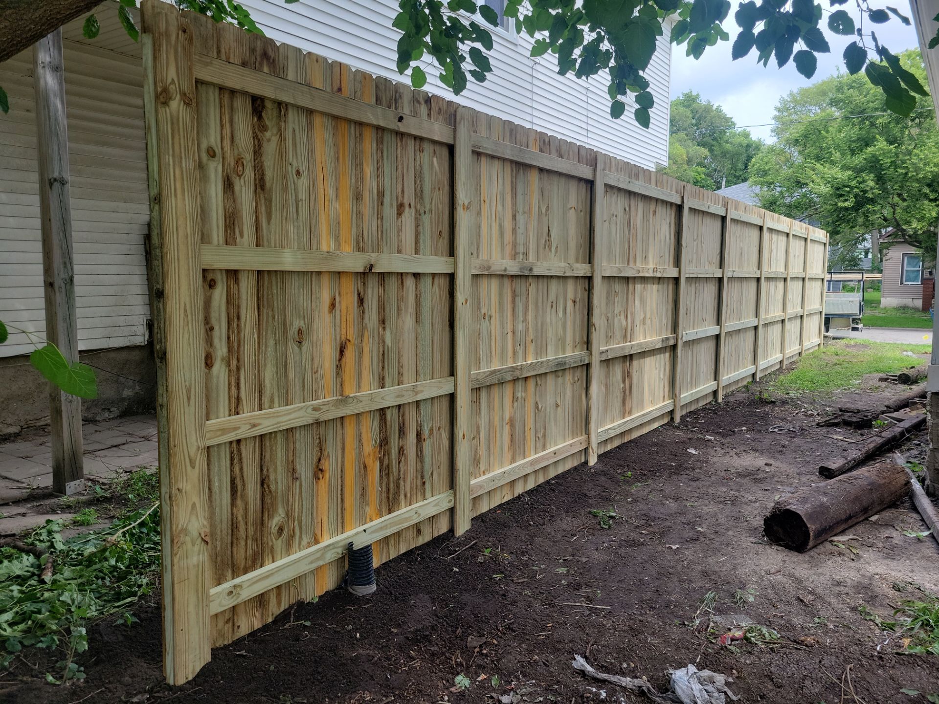 Project in Waterloo by Perfect Picket Fence and Stain