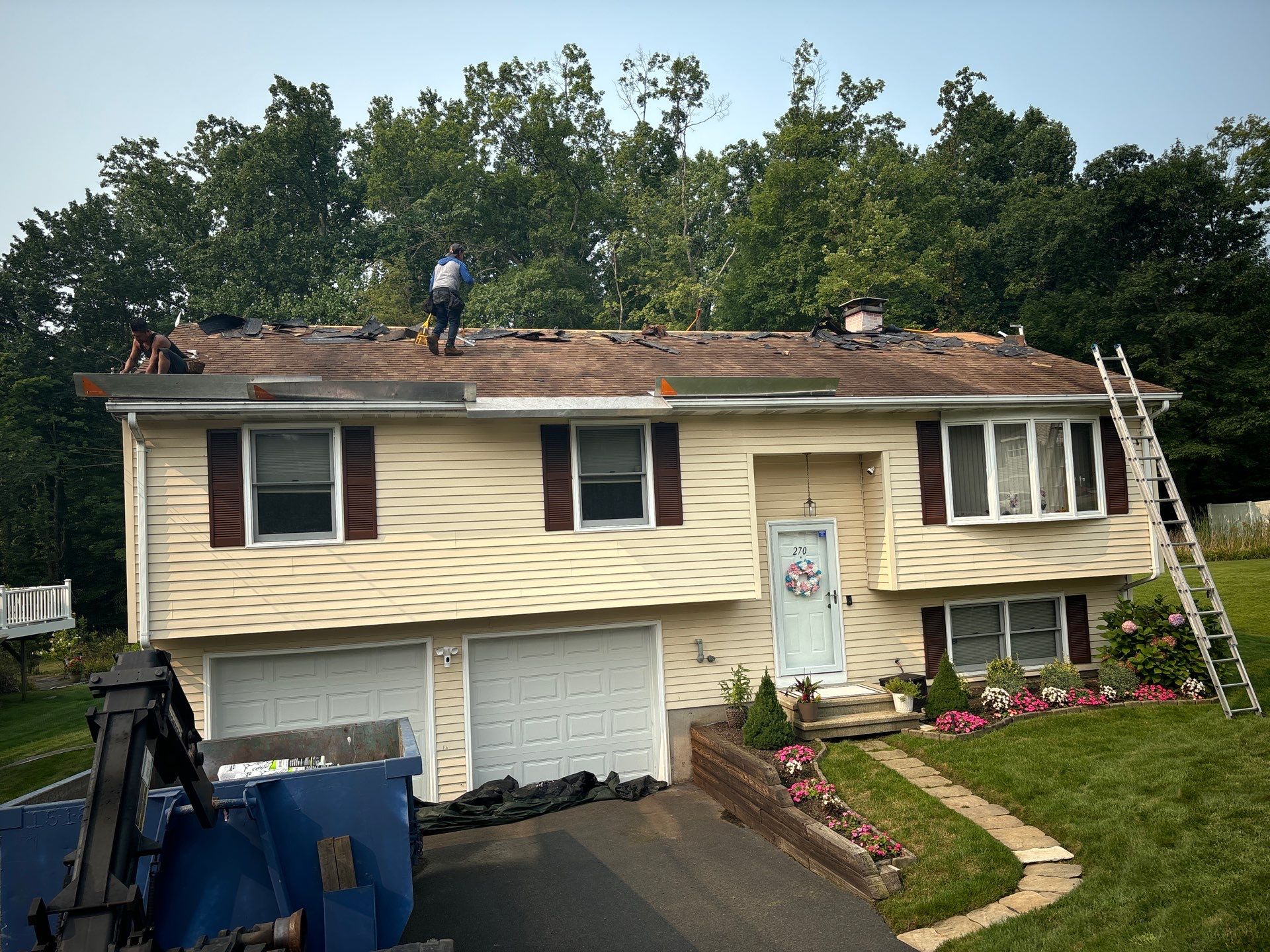 Residential Roofing Installation using Owens Corning TruDefinition Duration - Sand Castle by A Plus Exterior