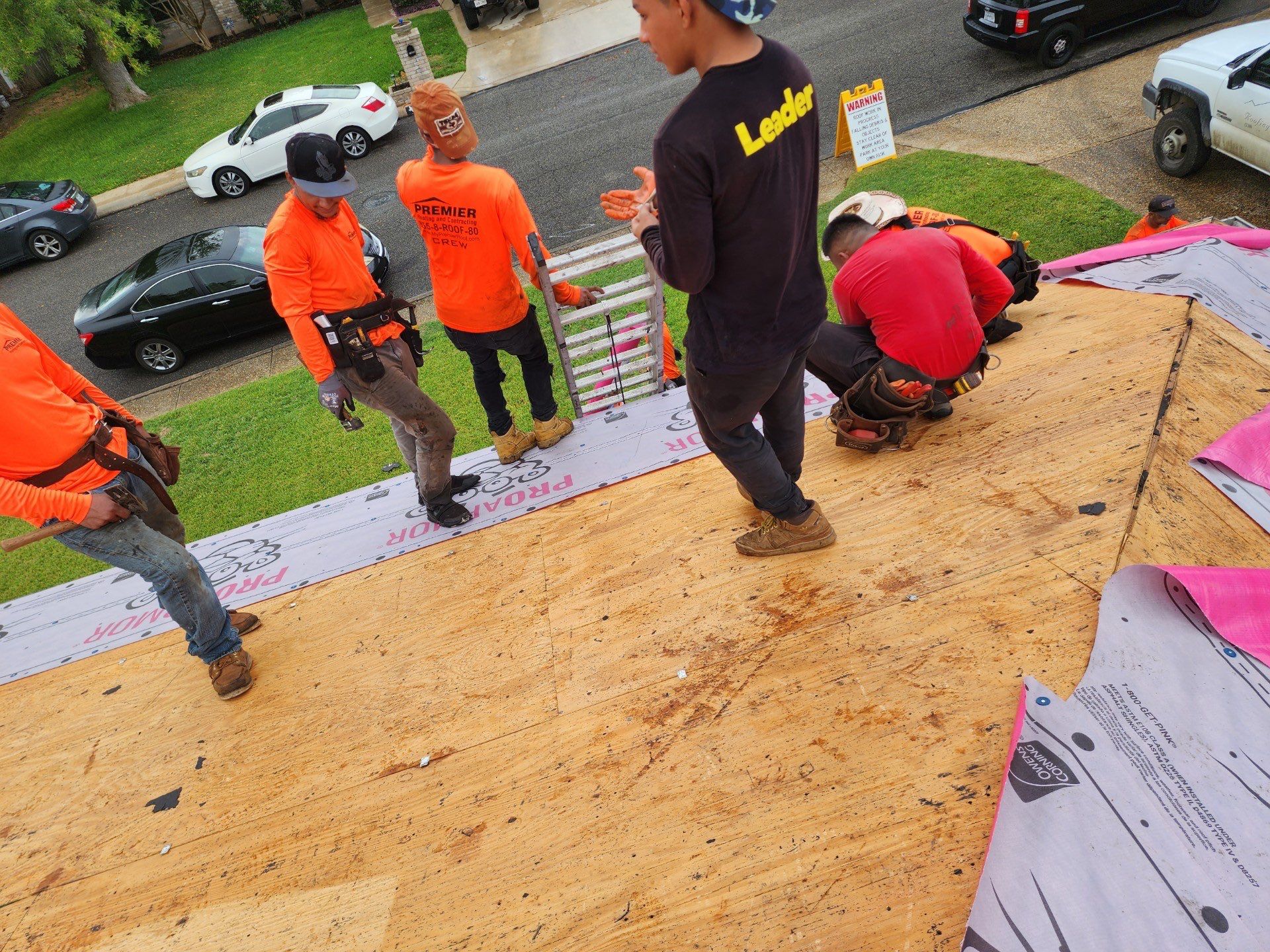 Roof Replacement in San Antonio, Texas by Premier Roofing and Contracting