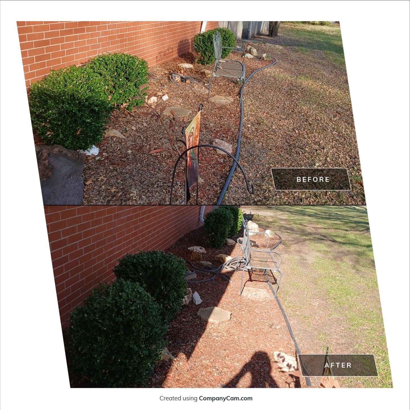 Project in Wichita by Four Star Lawn Care