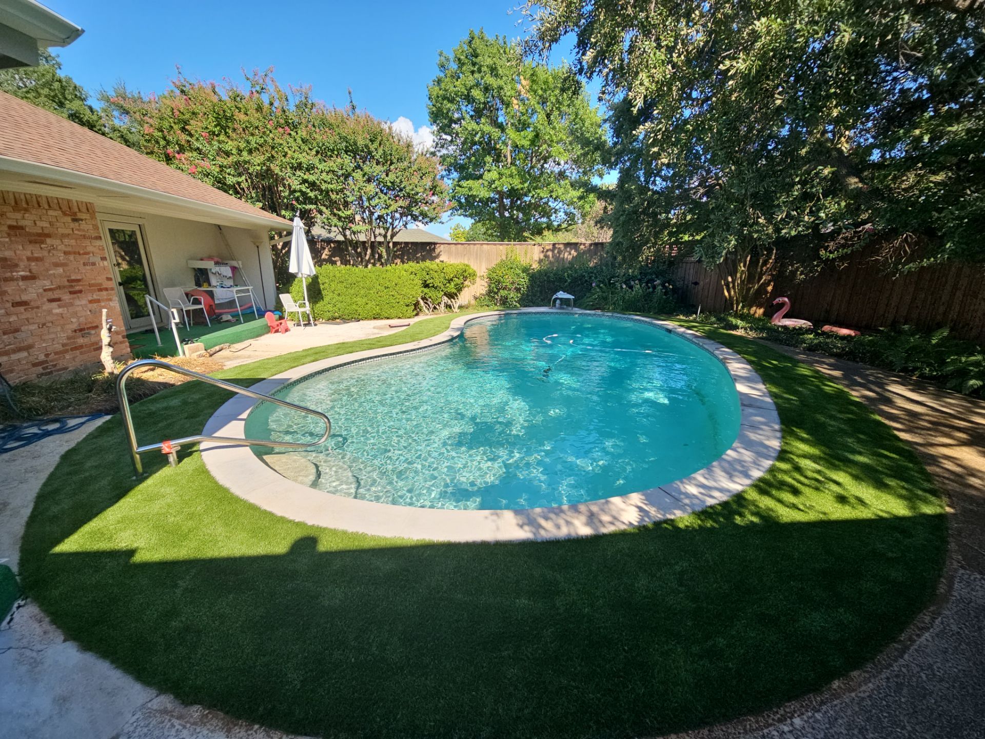 Project in Dallas by Turf Concepts