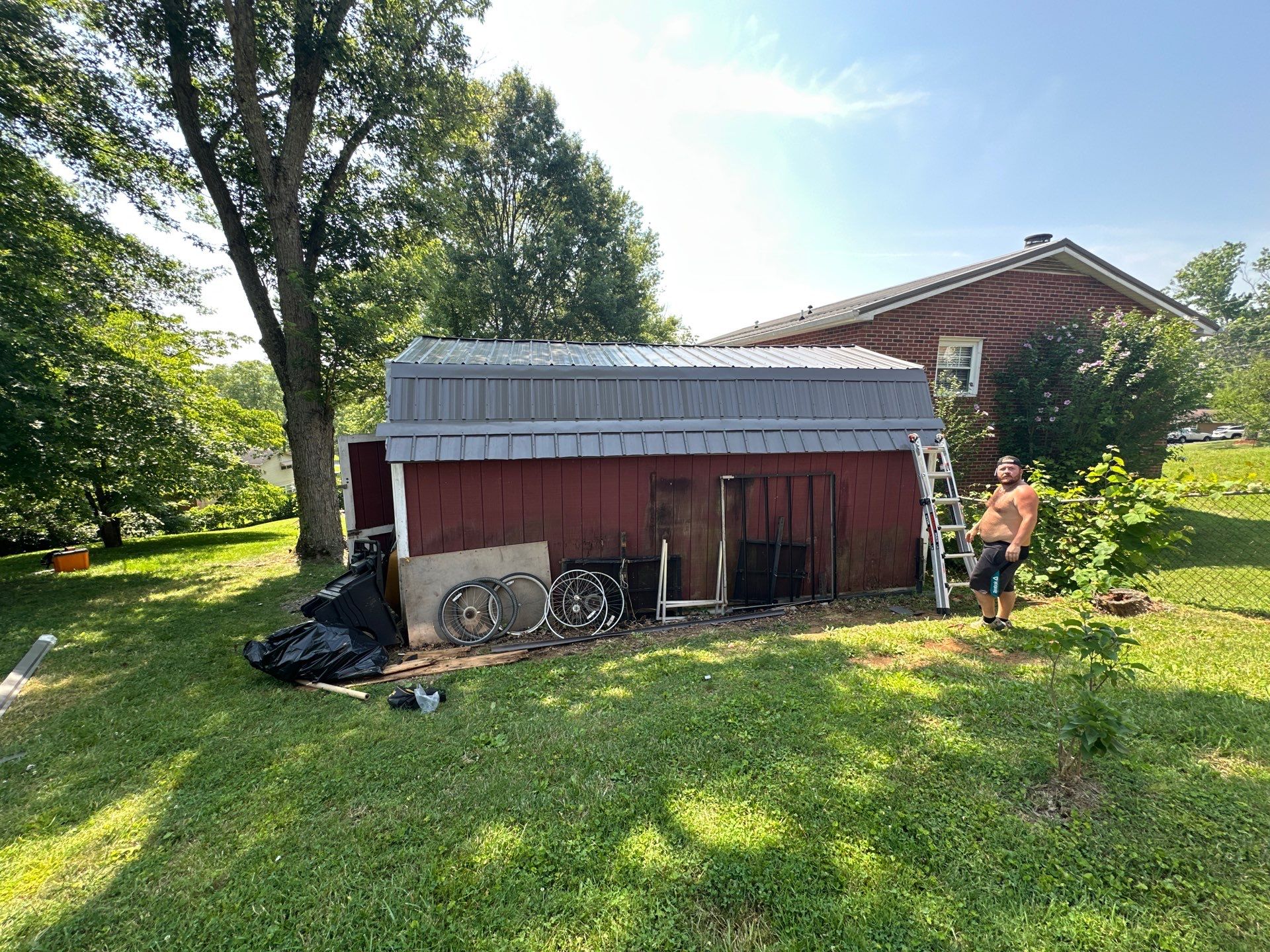 Dirk Storage Building by Omnia Roofing