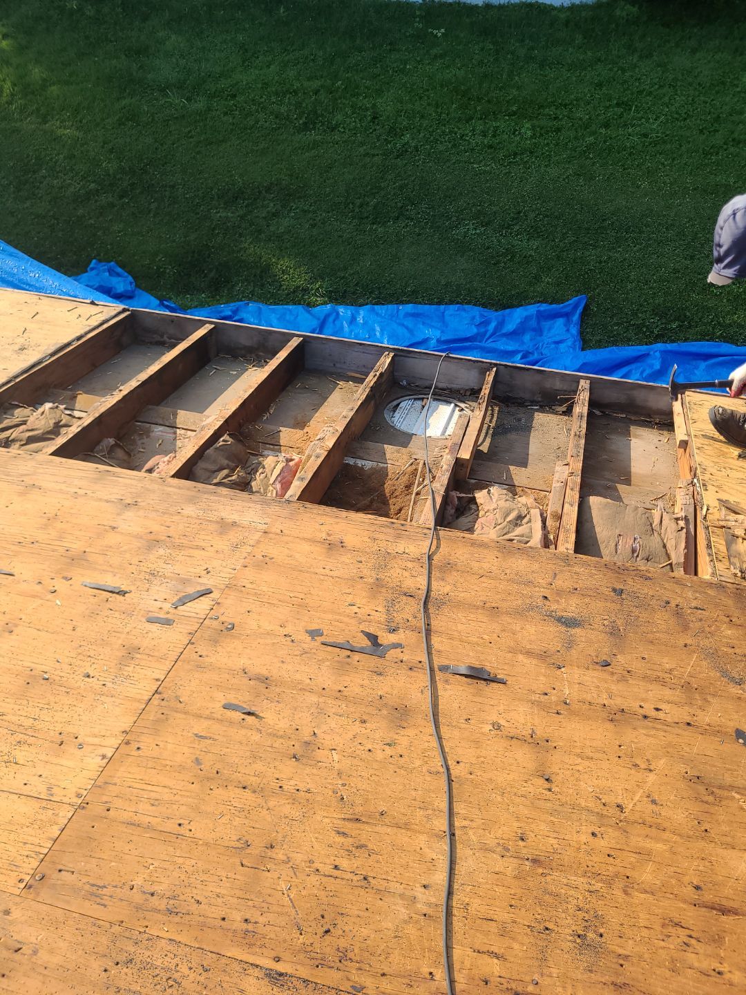 Full Roof Replacement After Storm Damage in Timonium, MD by Bealing Roofing & Exteriors