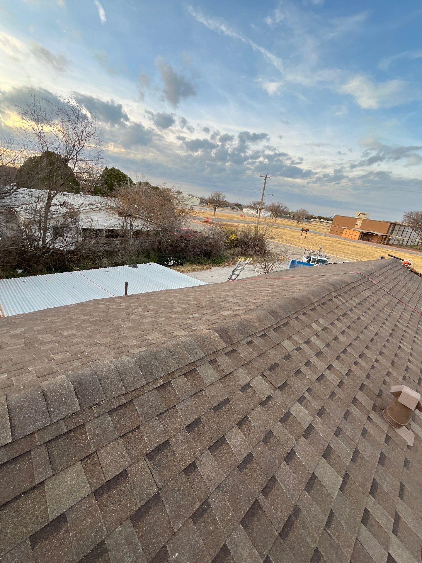 Reroof After Hail Storm -Atlas Pinnacle  by Berry Good Roofing 
