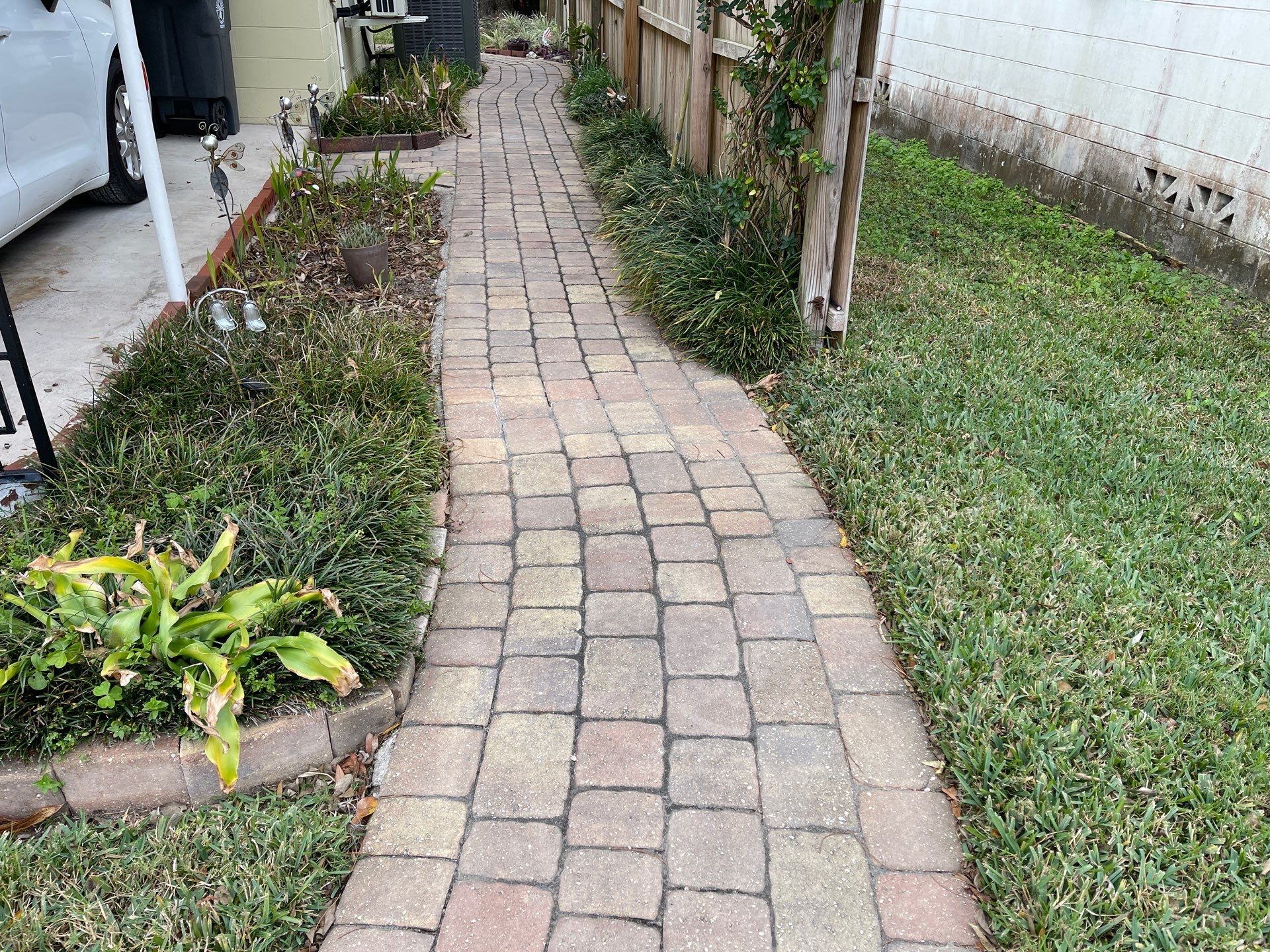 Paver Driveway using Concrete Sealant by DuraSeal