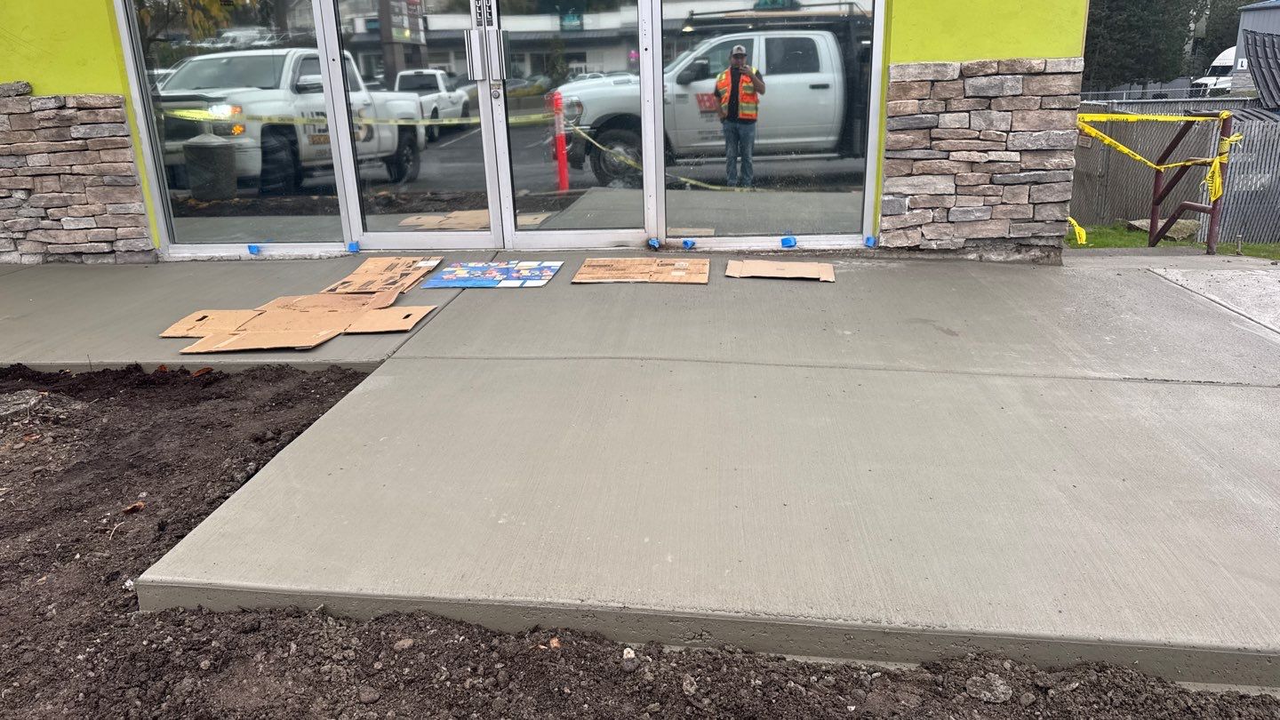 Concrete Sidewalk & Walkway |  by Jireh Asphalt & Concrete Inc 