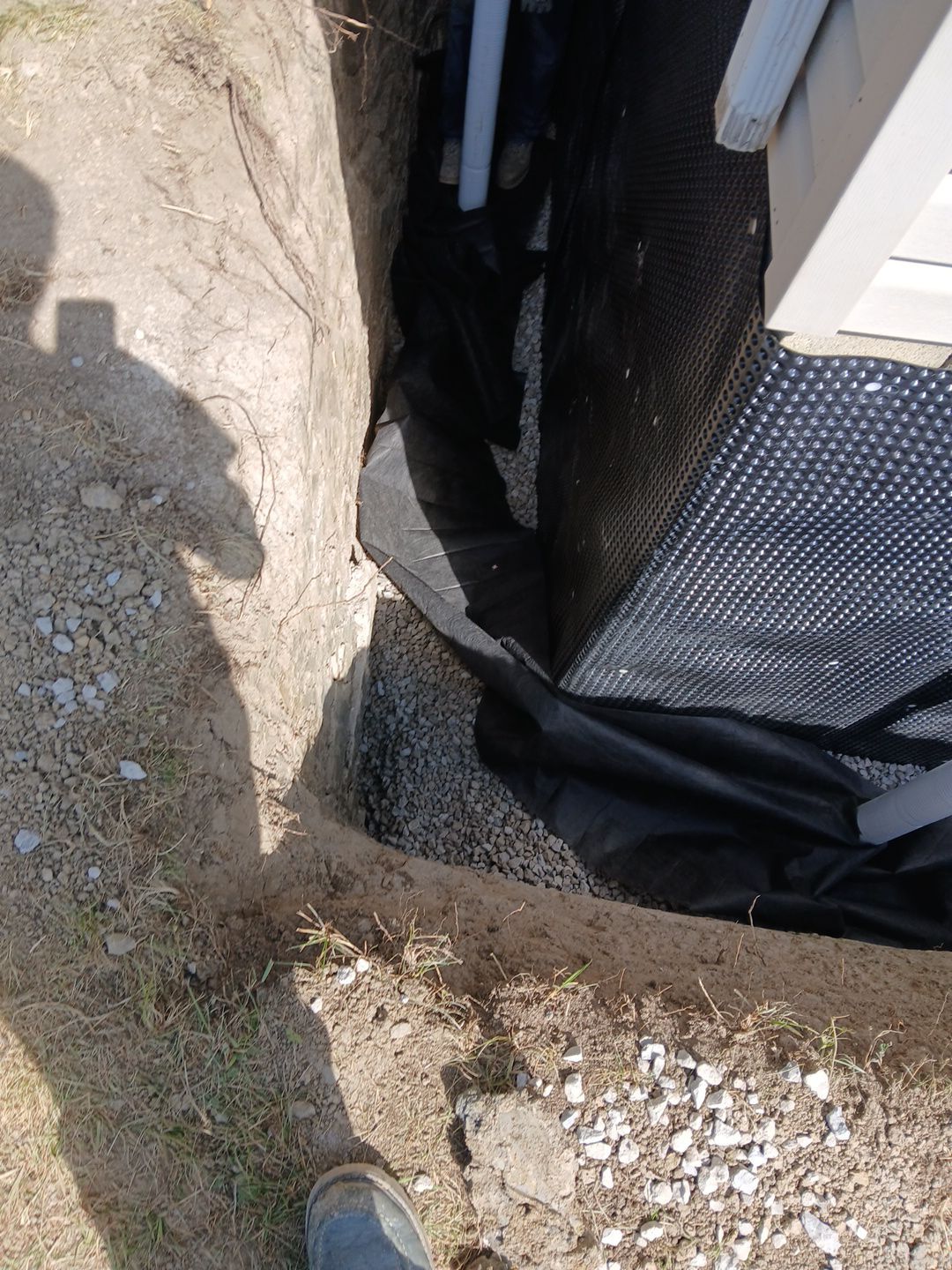 Exterior Waterproofing & Embedded Fiber Reinforcements by Toledo Basement Repair