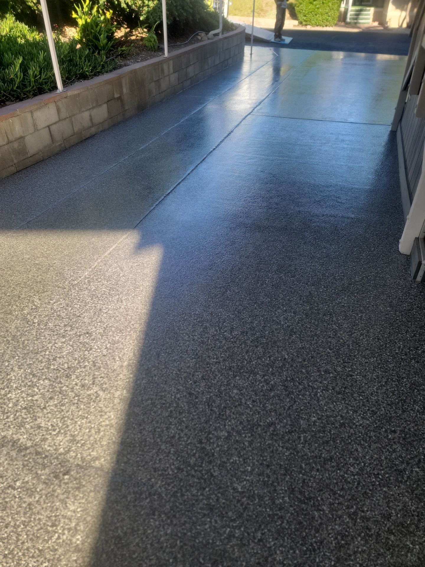 Silver Creek Carport Floor Coating in Pismo Beach by MGP Coatings