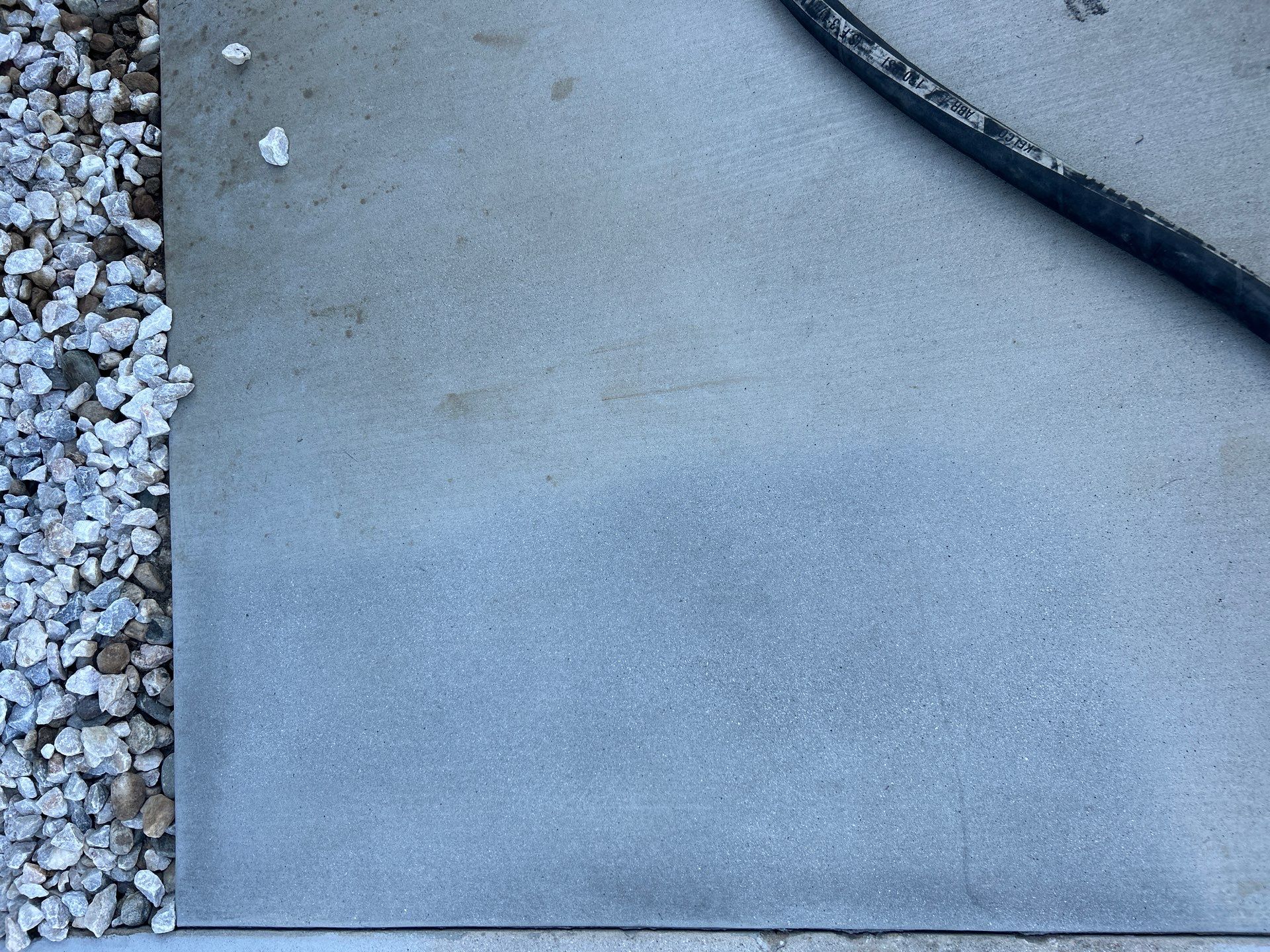 Sandblasting Paint Off Concrete Driveway In Downey, CA by La Power Washing Inc