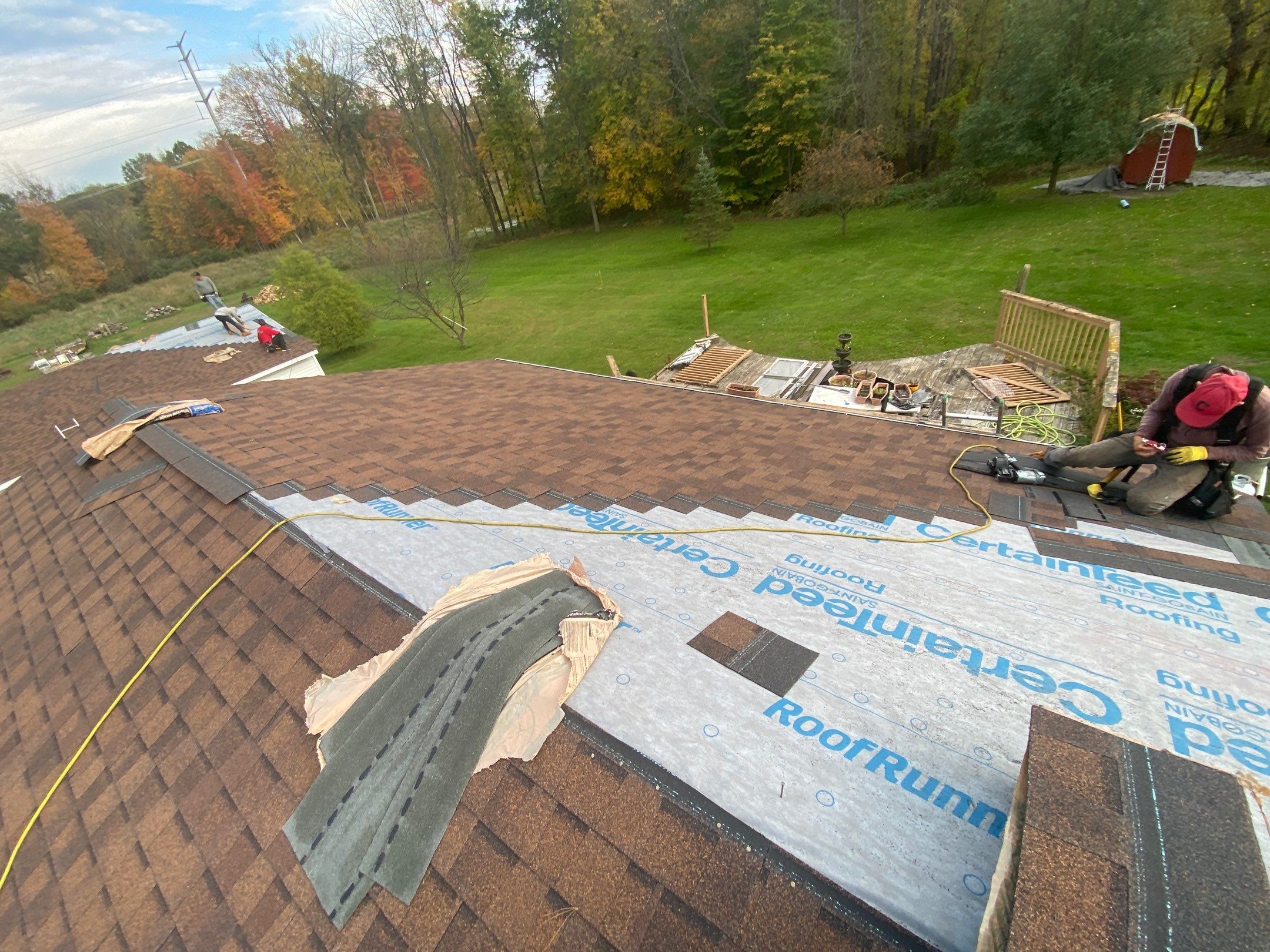Roof Replacement using CertainTeed Landmark by 180 Contractors