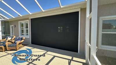 UltraShield Hurricane Screen in White/Black