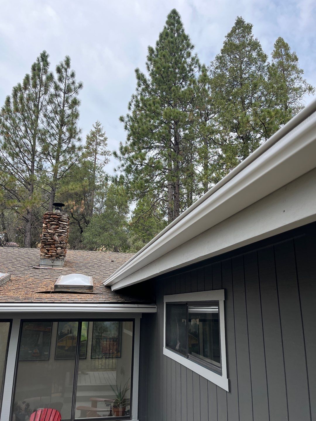 New gutters for this home by Byers Enterprises
