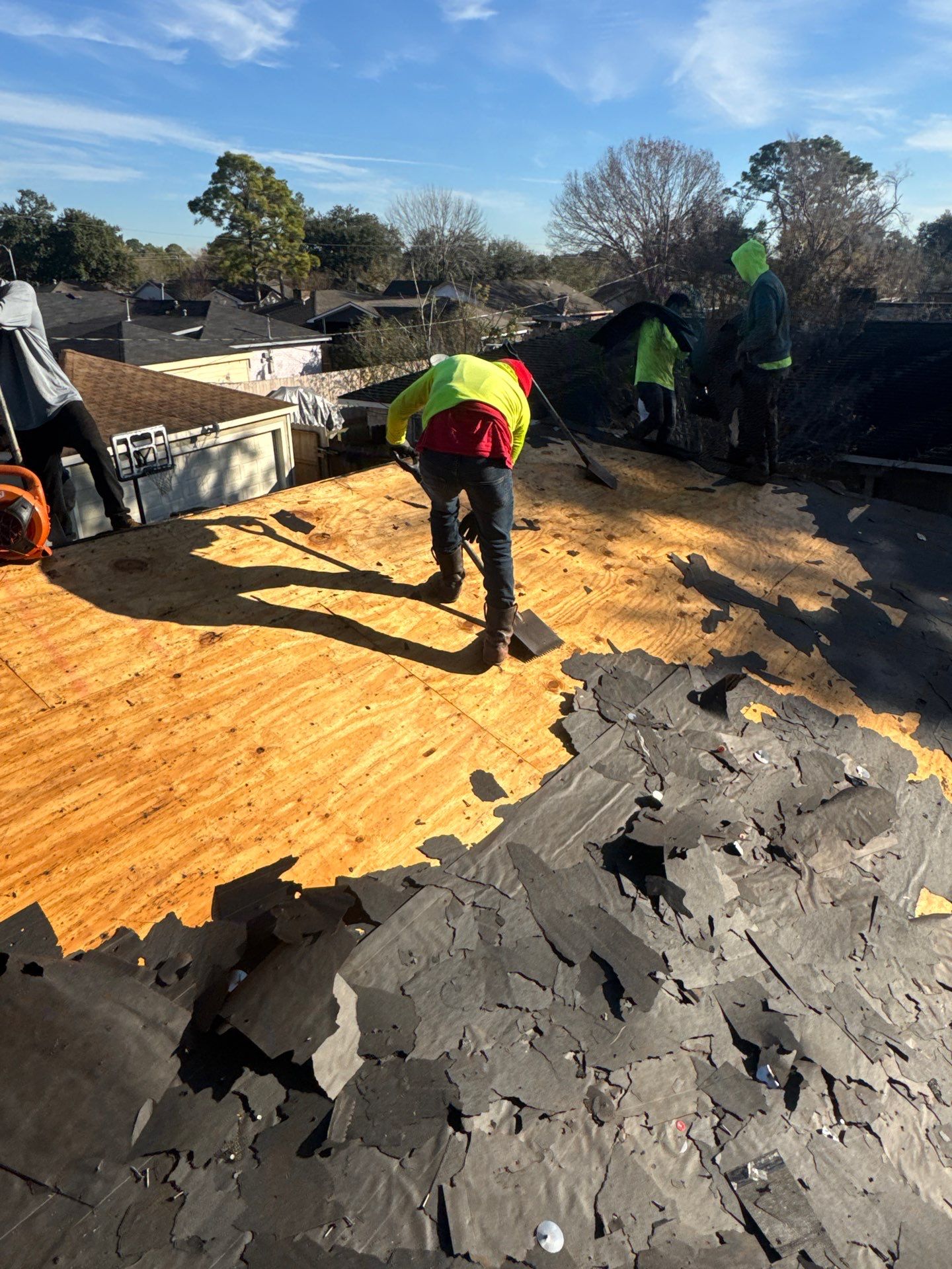 Project in Houston by Proud Roofing